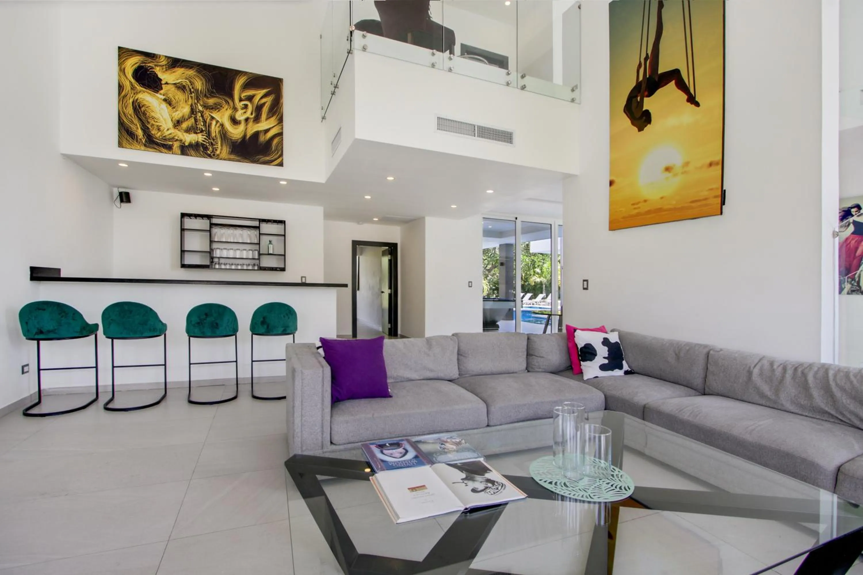 Living room in Modern Brand New Villa with Pool, Jacuzzi, Chef at Cocotal Golf & Country Club