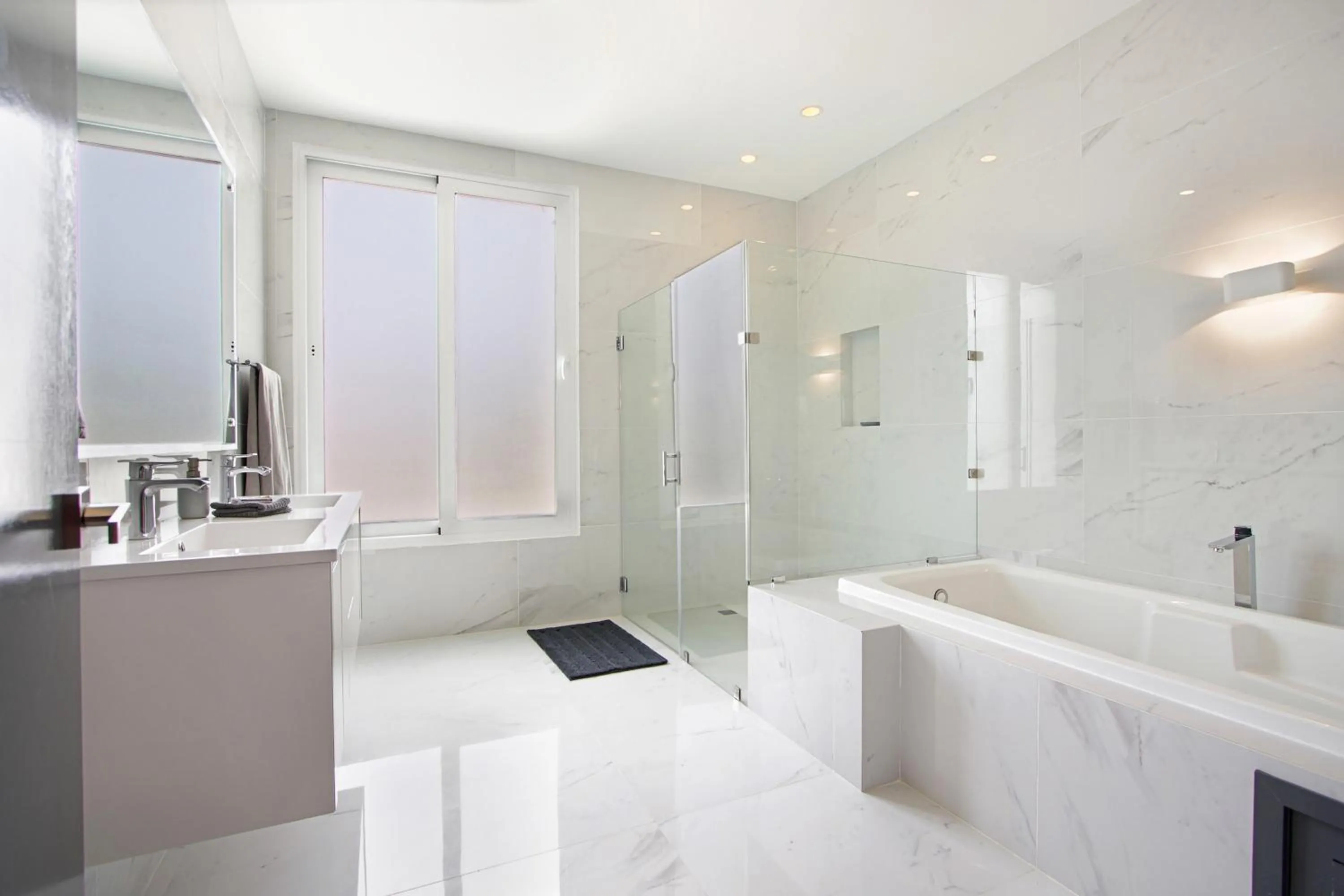 Shower in Modern Brand New Villa with Pool, Jacuzzi, Chef at Cocotal Golf & Country Club