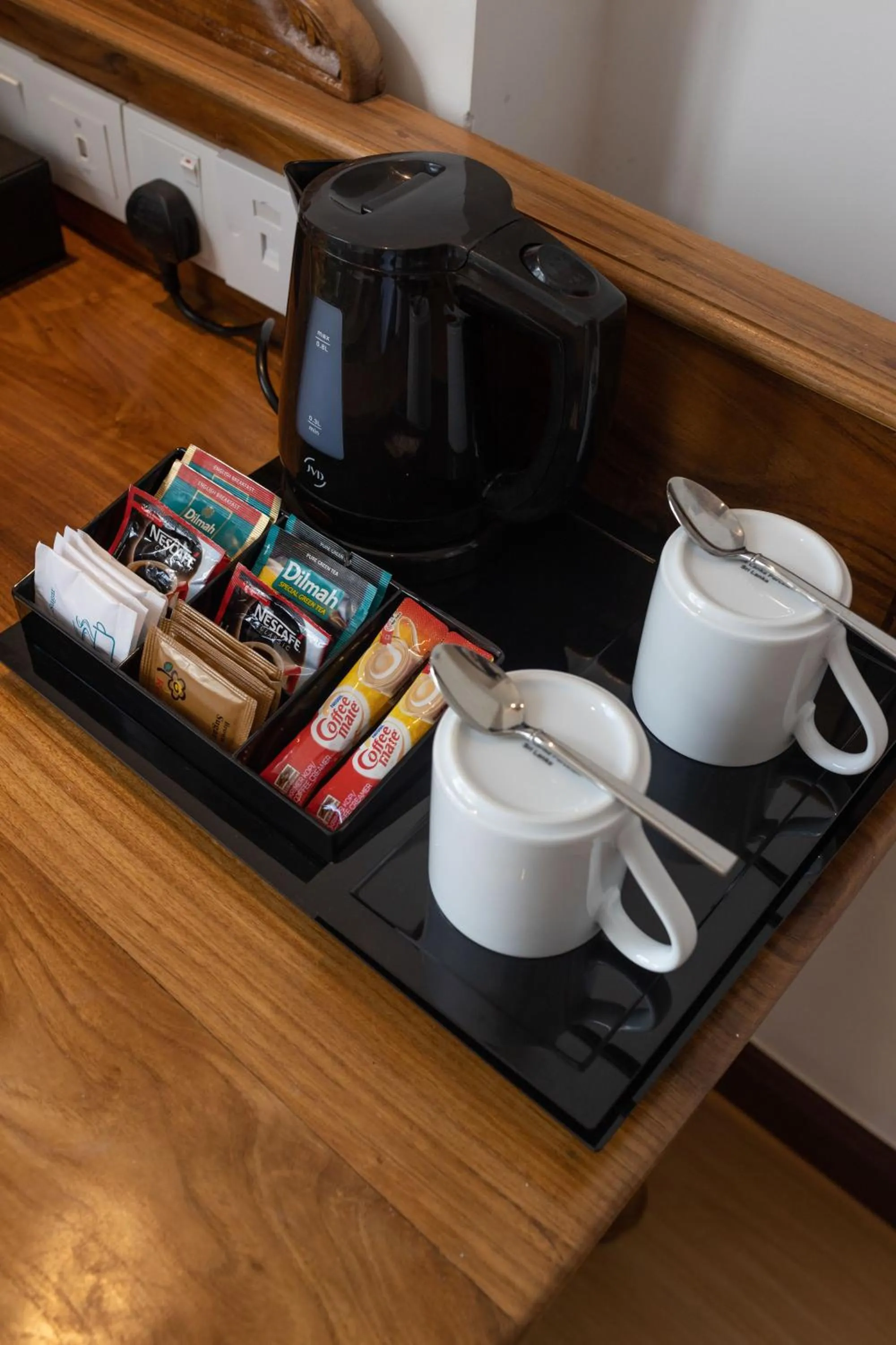 Coffee/tea facilities in Araliya Red - Budget friendly Hotel- Where you find stunning 360 panoramic view of Nuwara Eliya