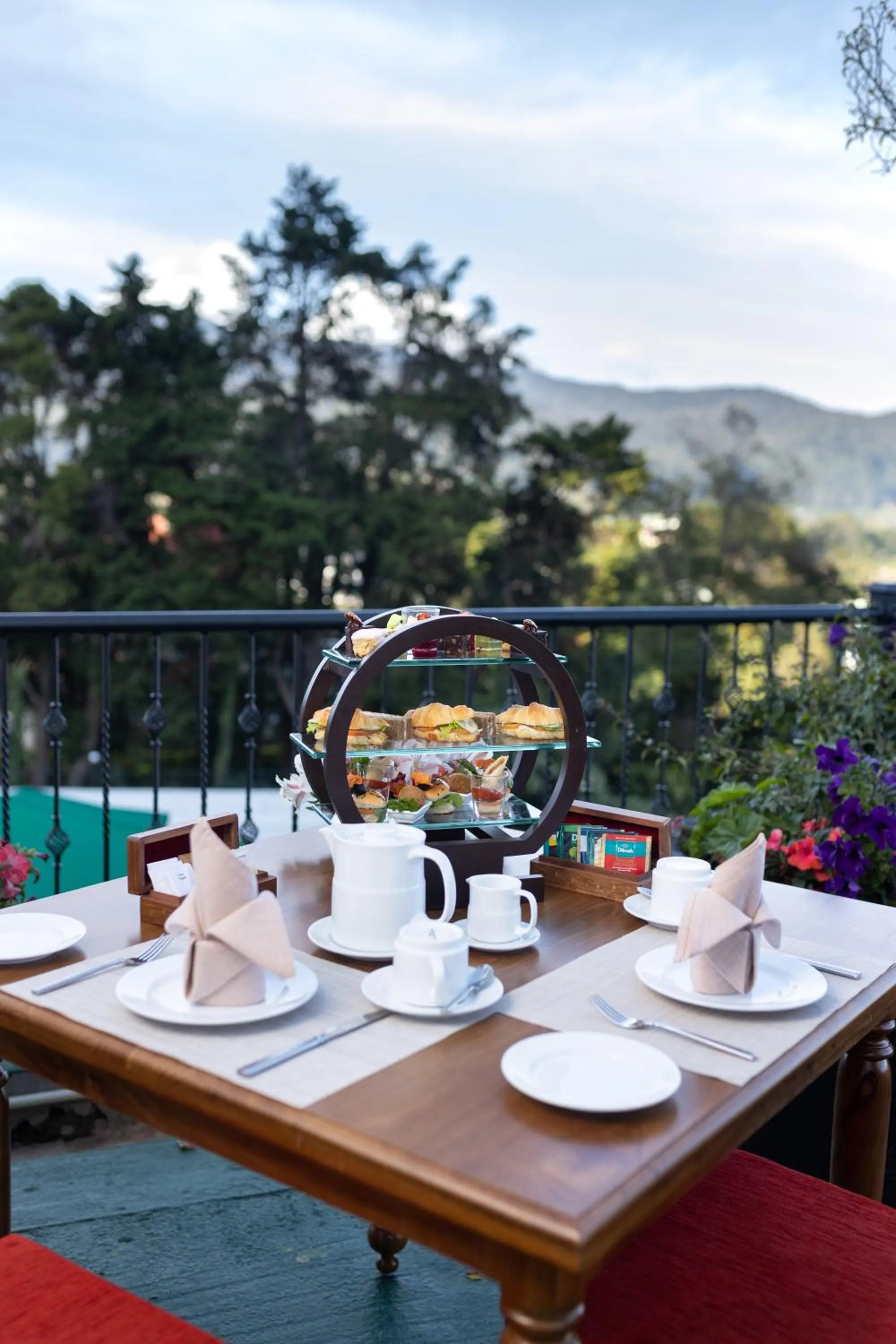 Garden in Araliya Red - Budget friendly Hotel- Where you find stunning 360 panoramic view of Nuwara Eliya
