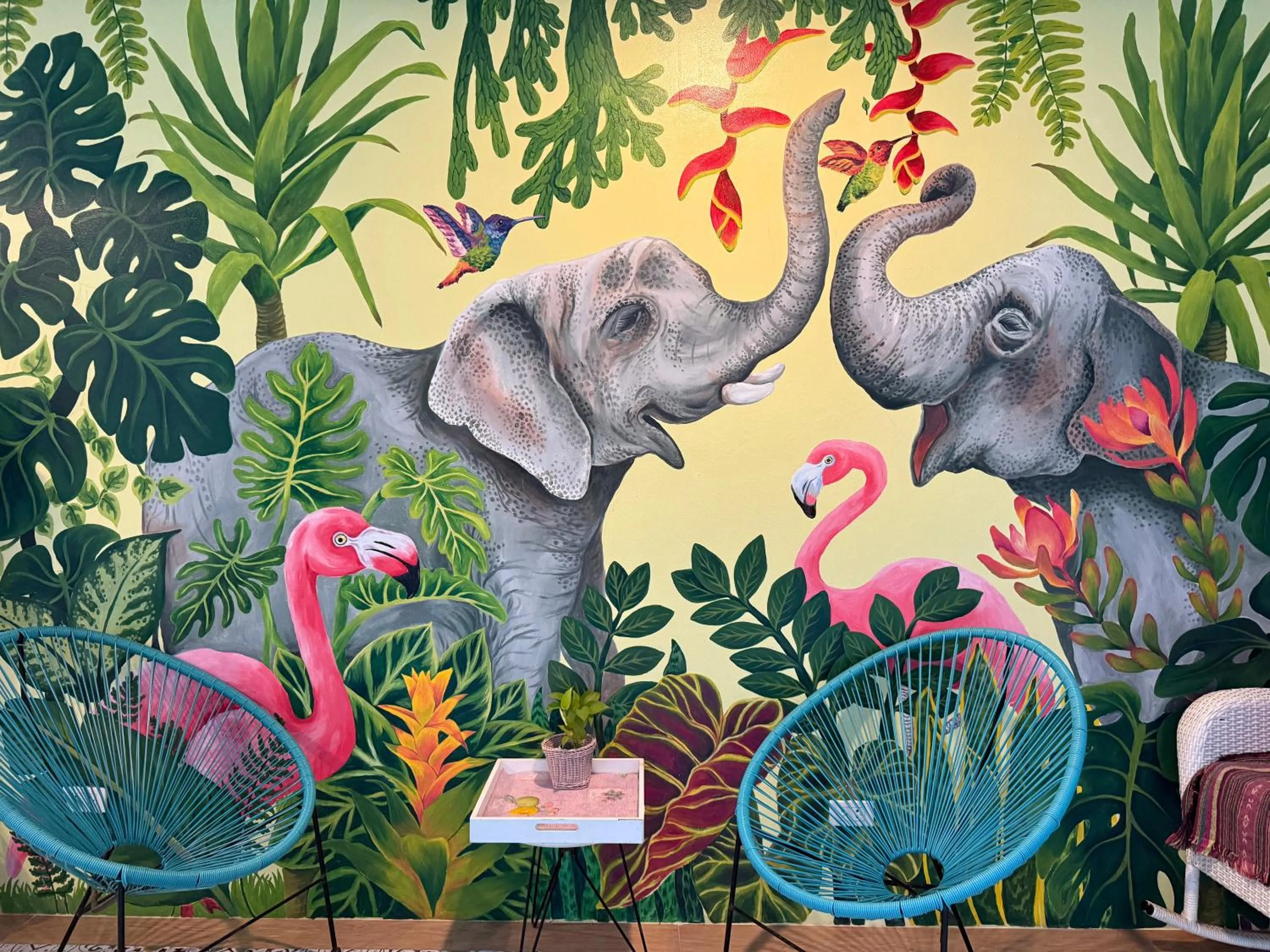 Decorative detail in Chor Chang House