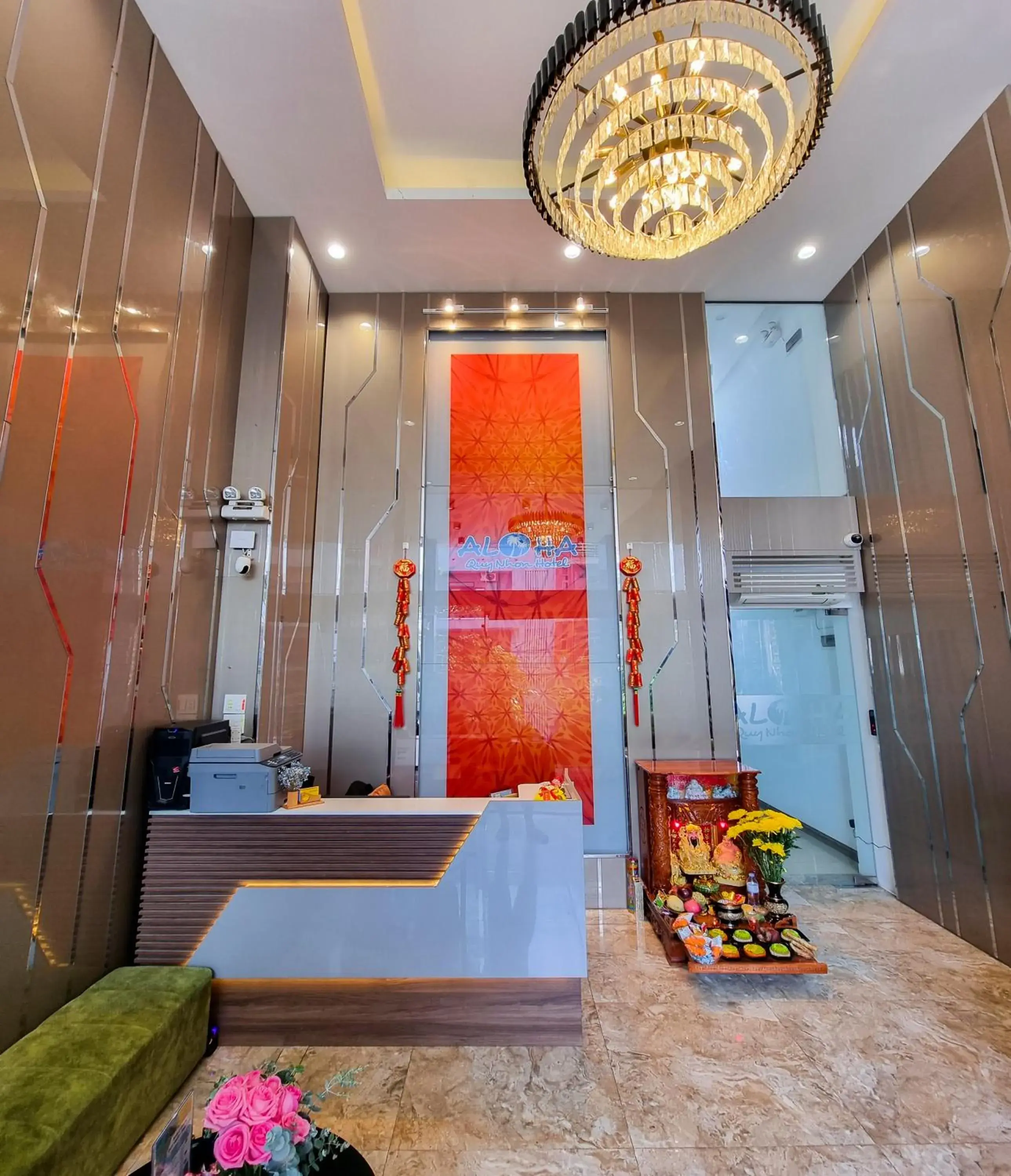 Lobby or reception in Aloha Hotel Quy Nhơn Lobby or reception in Aloha Hotel Quy Nhơn