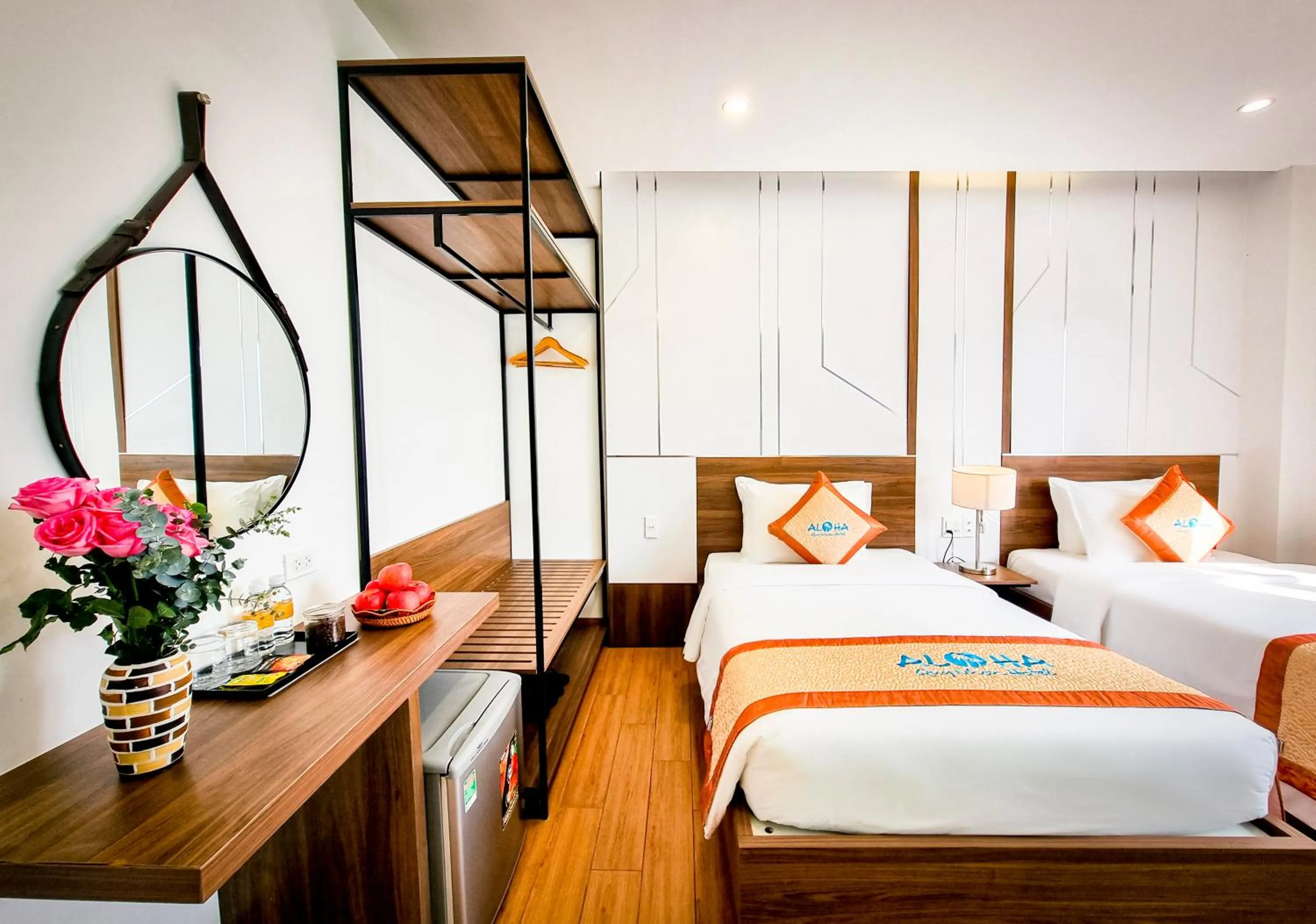 Bed in Aloha Hotel Quy Nhơn