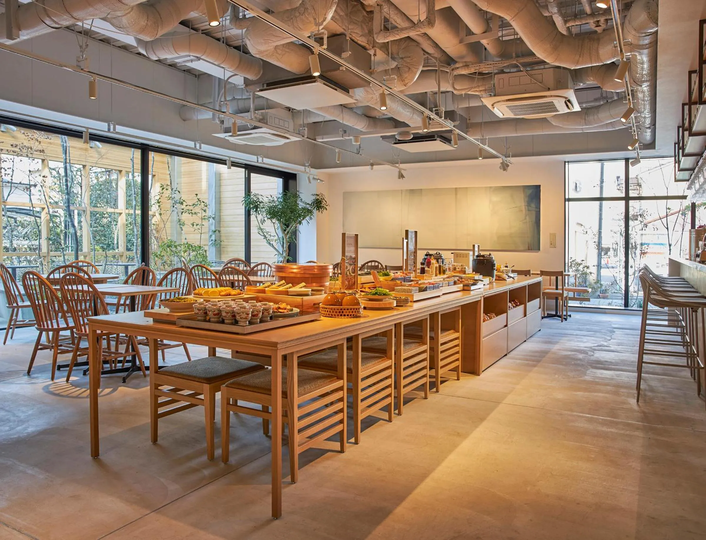 Breakfast in REF Kyoto Hachijoguchi by VESSEL HOTELS