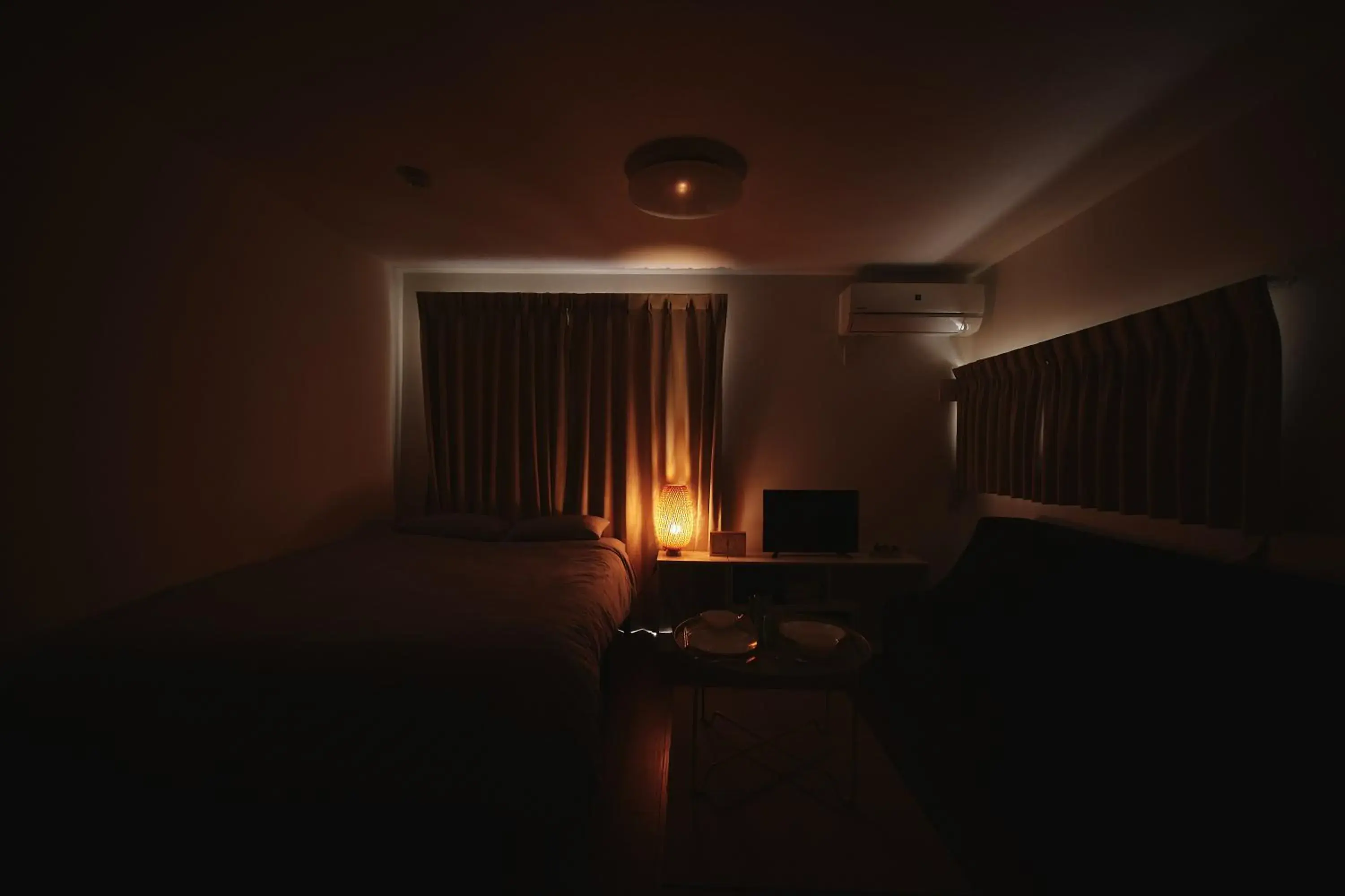 Bed in Base Hanegi Apartment by Tranova Bed in Base Hanegi Apartment by Tranova