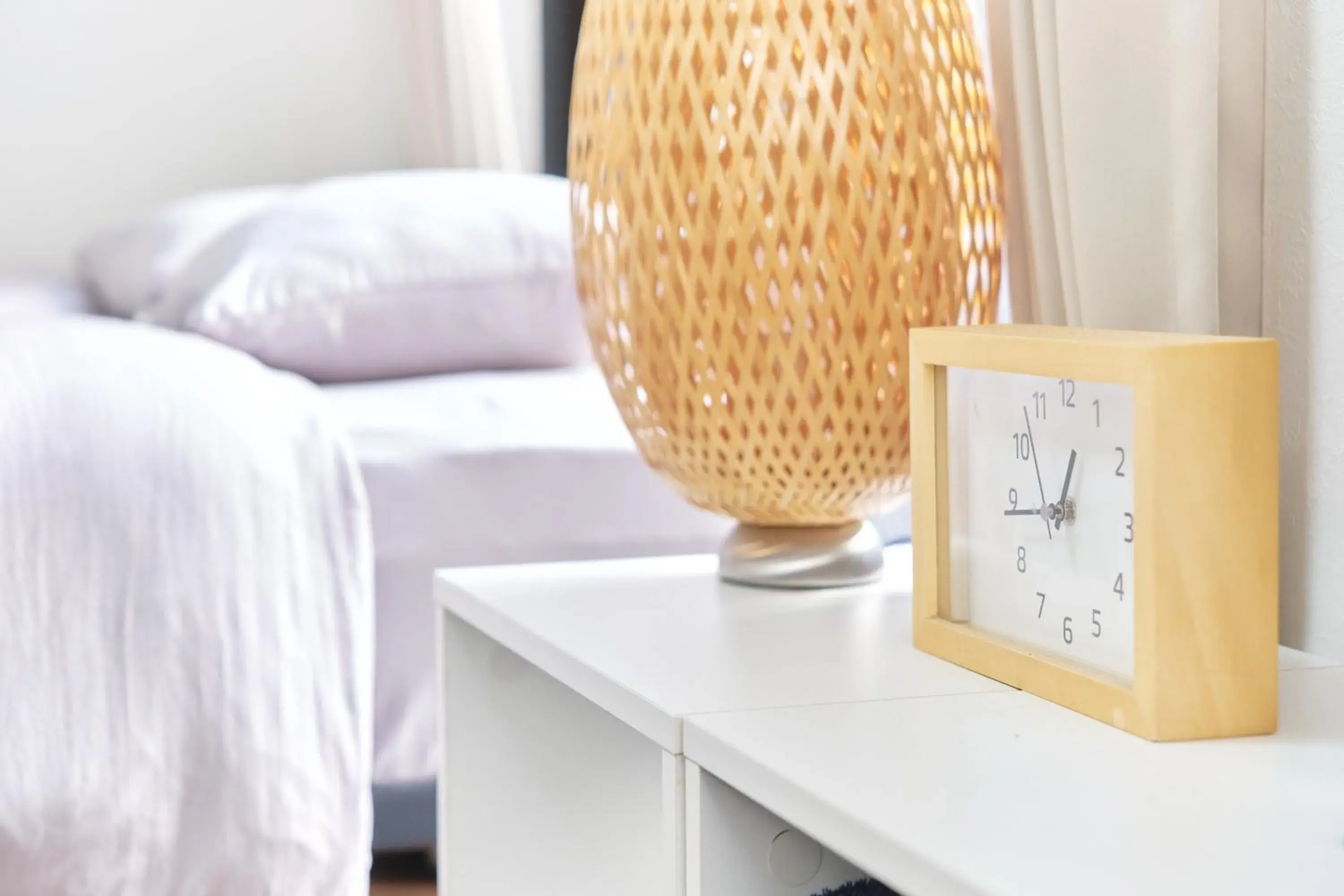 Bed in Base Hanegi Apartment by Tranova Bed in Base Hanegi Apartment by Tranova