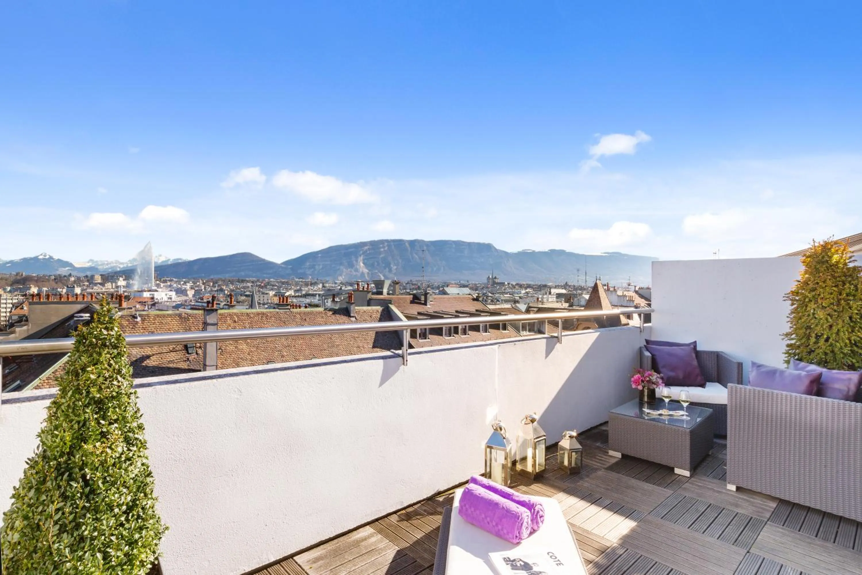 View (from property/room) in Auteuil Manotel