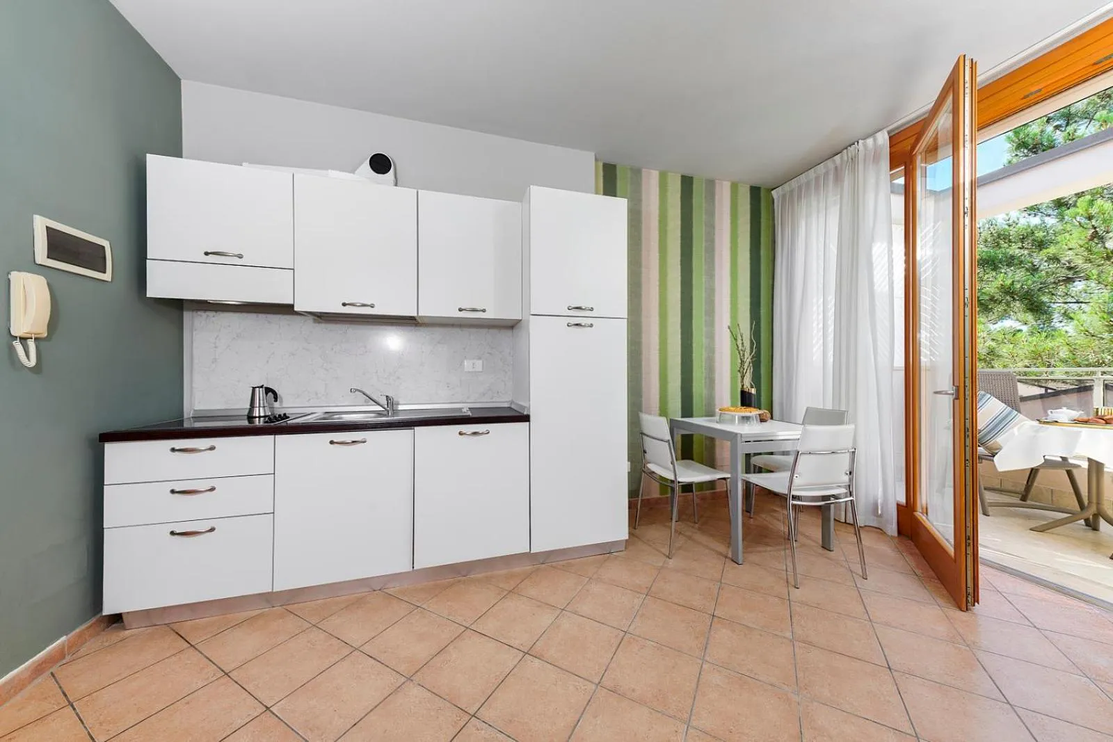 Kitchen or kitchenette in Residence Poggio Dei Pini