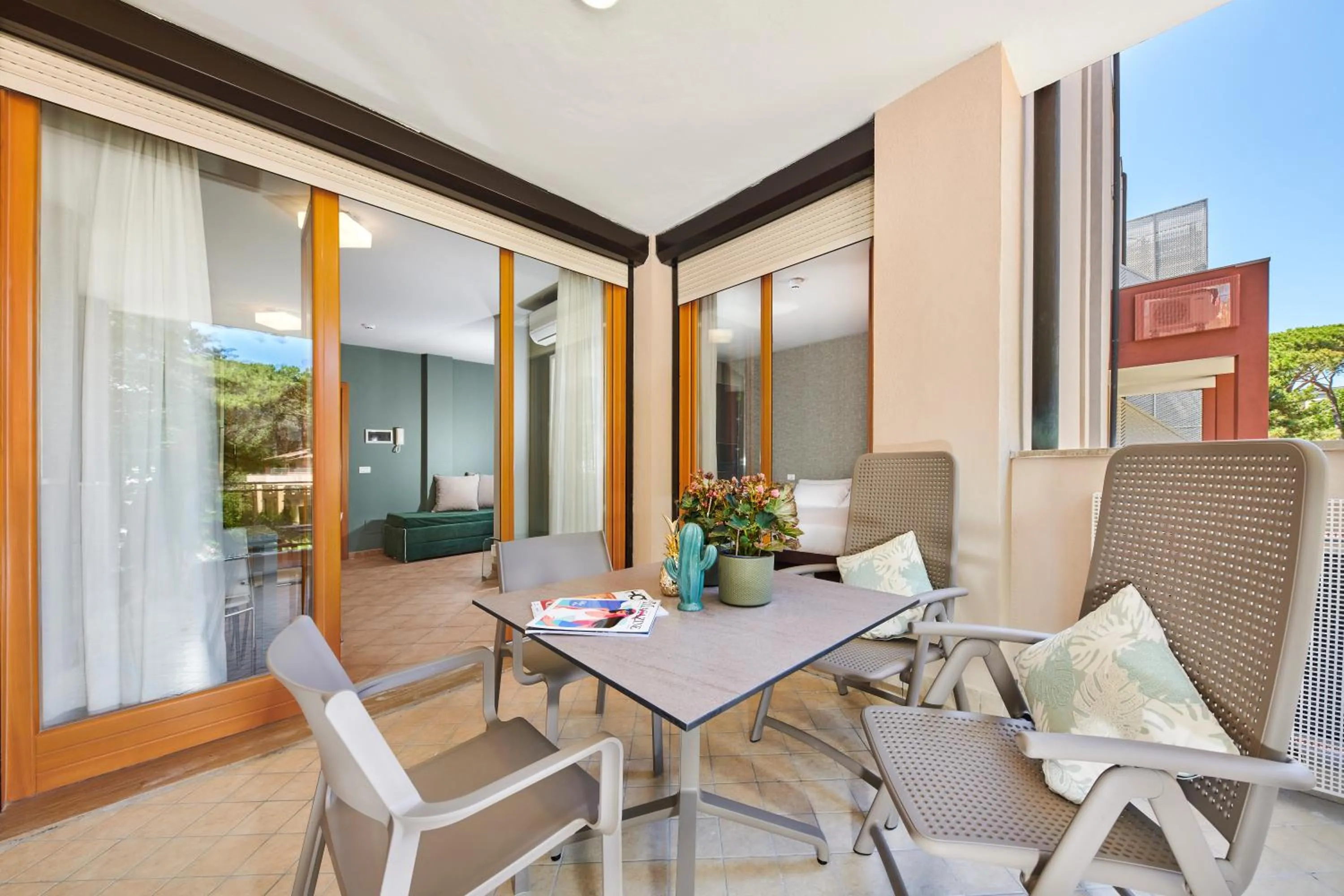 Balcony/Terrace in Residence Poggio Dei Pini