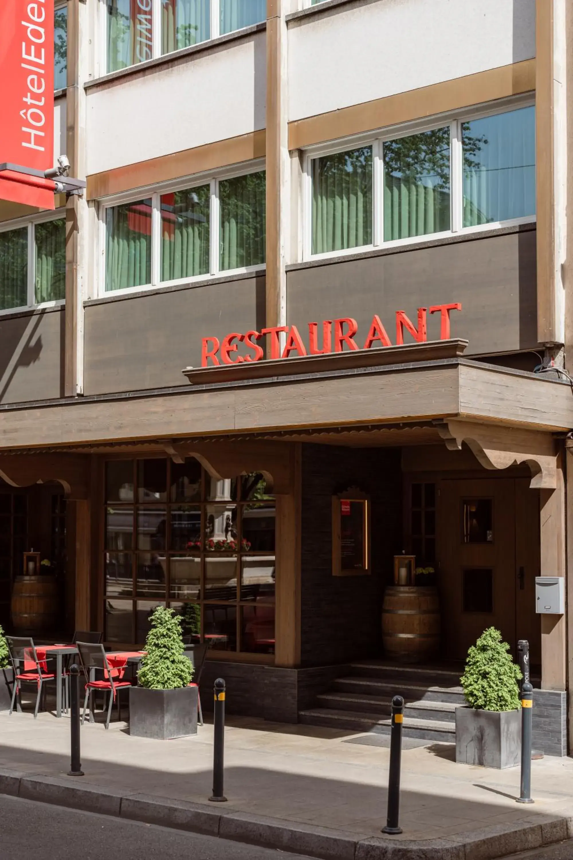 Facade/entrance in Edelweiss Manotel Facade/entrance in Edelweiss Manotel