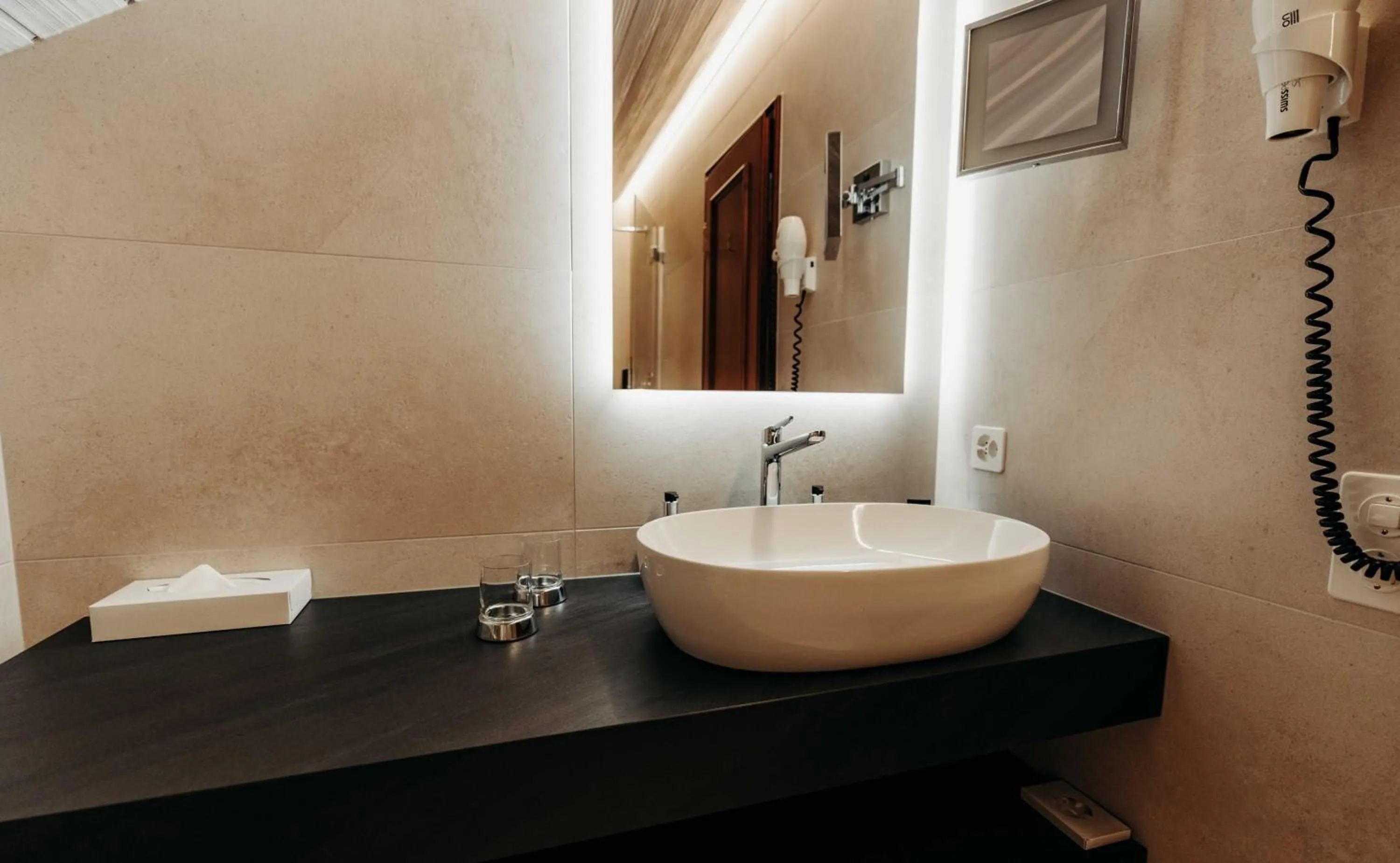 Bathroom in Romantik Hotel Castello Seeschloss