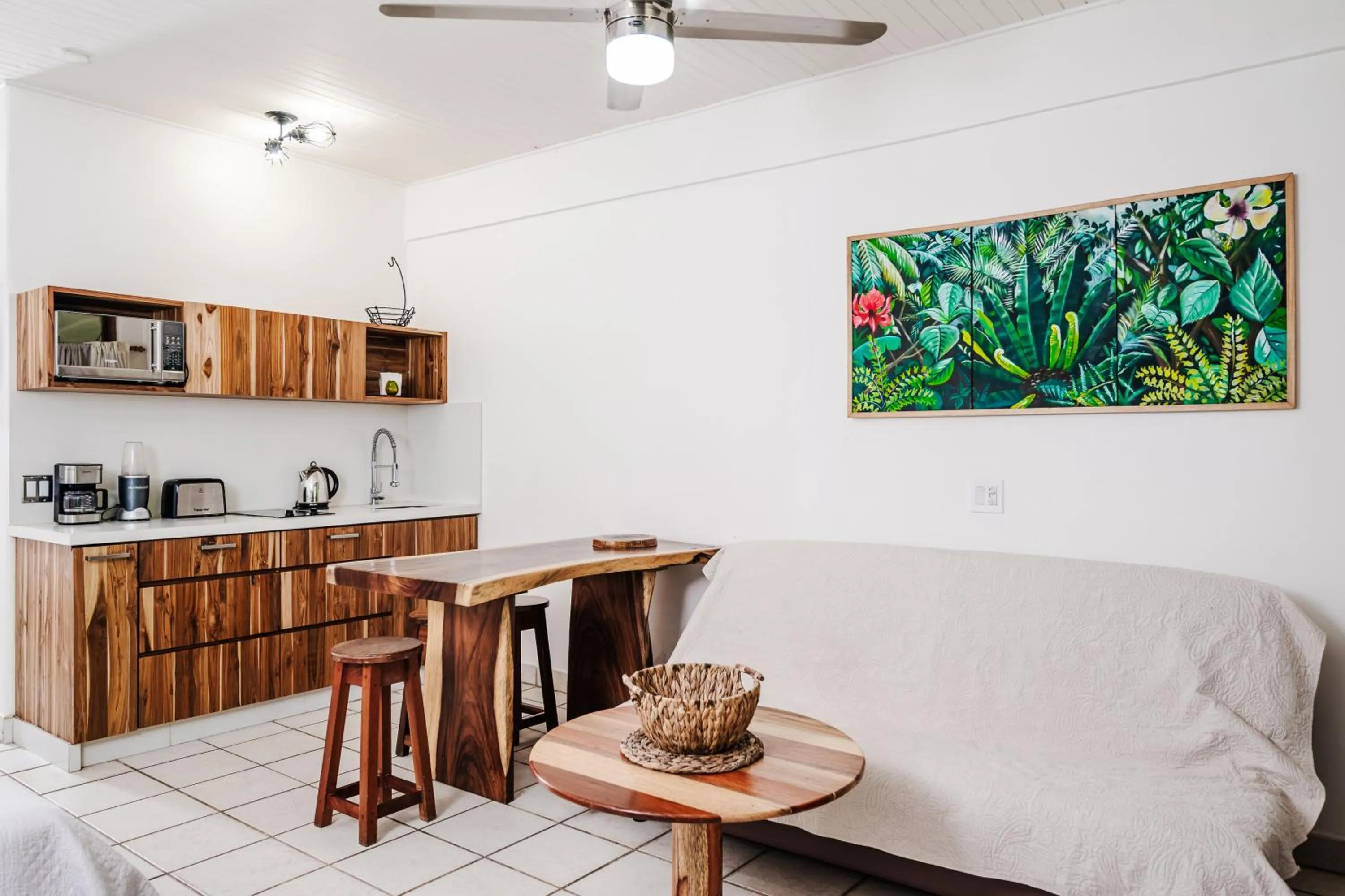 Kitchen or kitchenette in Casa Sueca Hotel - At the Beach