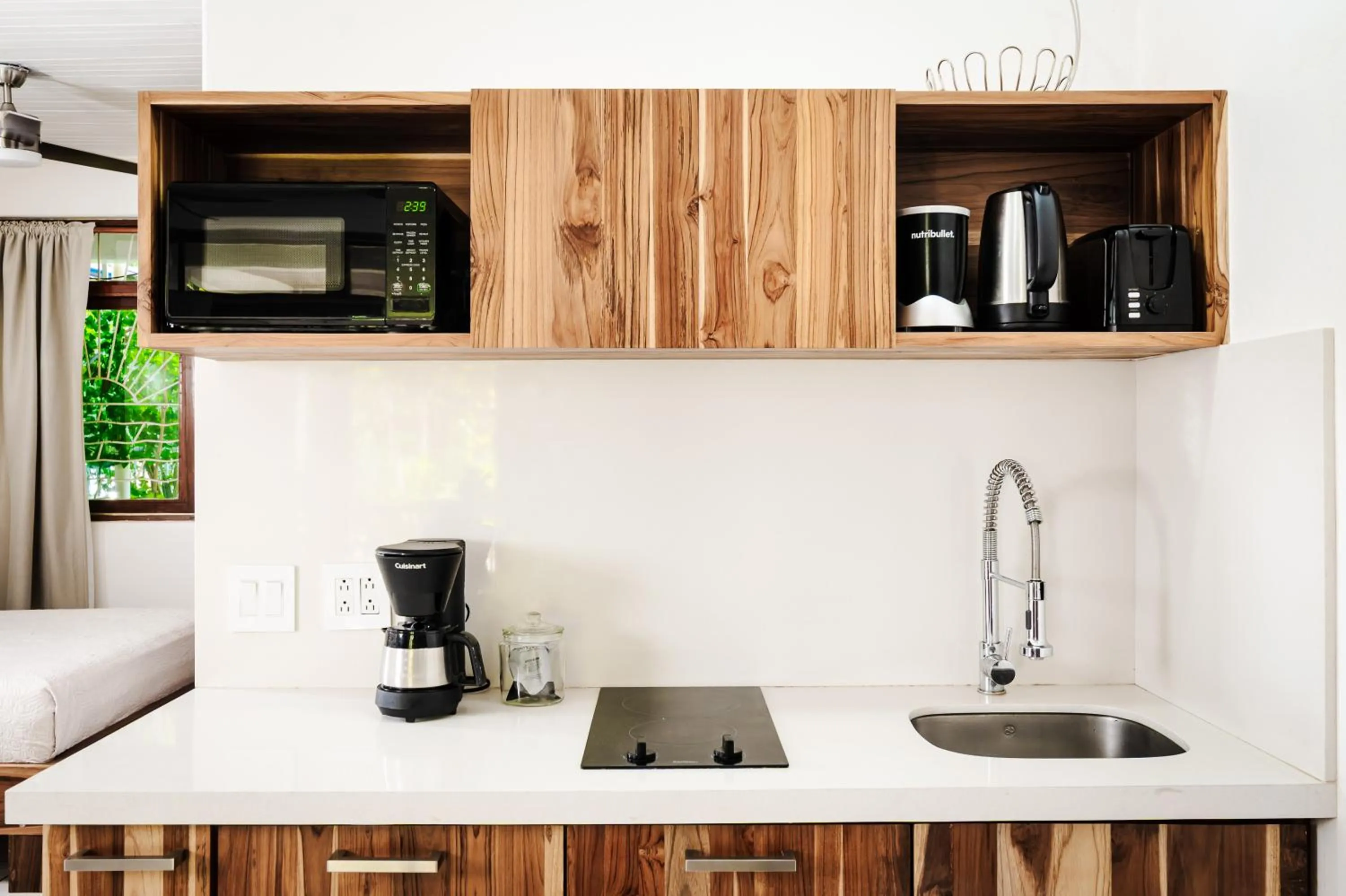 Kitchen or kitchenette in Casa Sueca Hotel - At the Beach