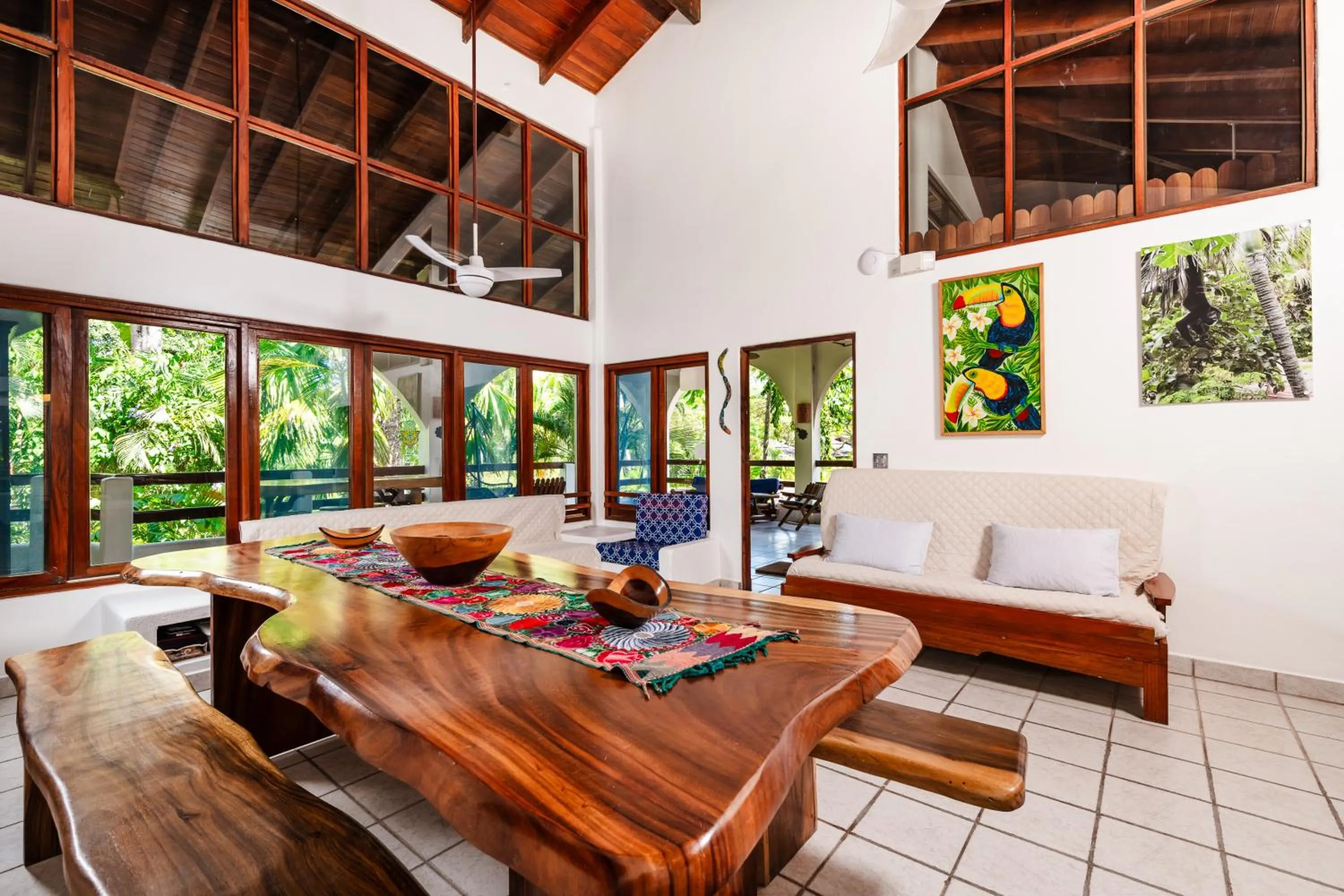 Living room in Casa Sueca Hotel - At the Beach