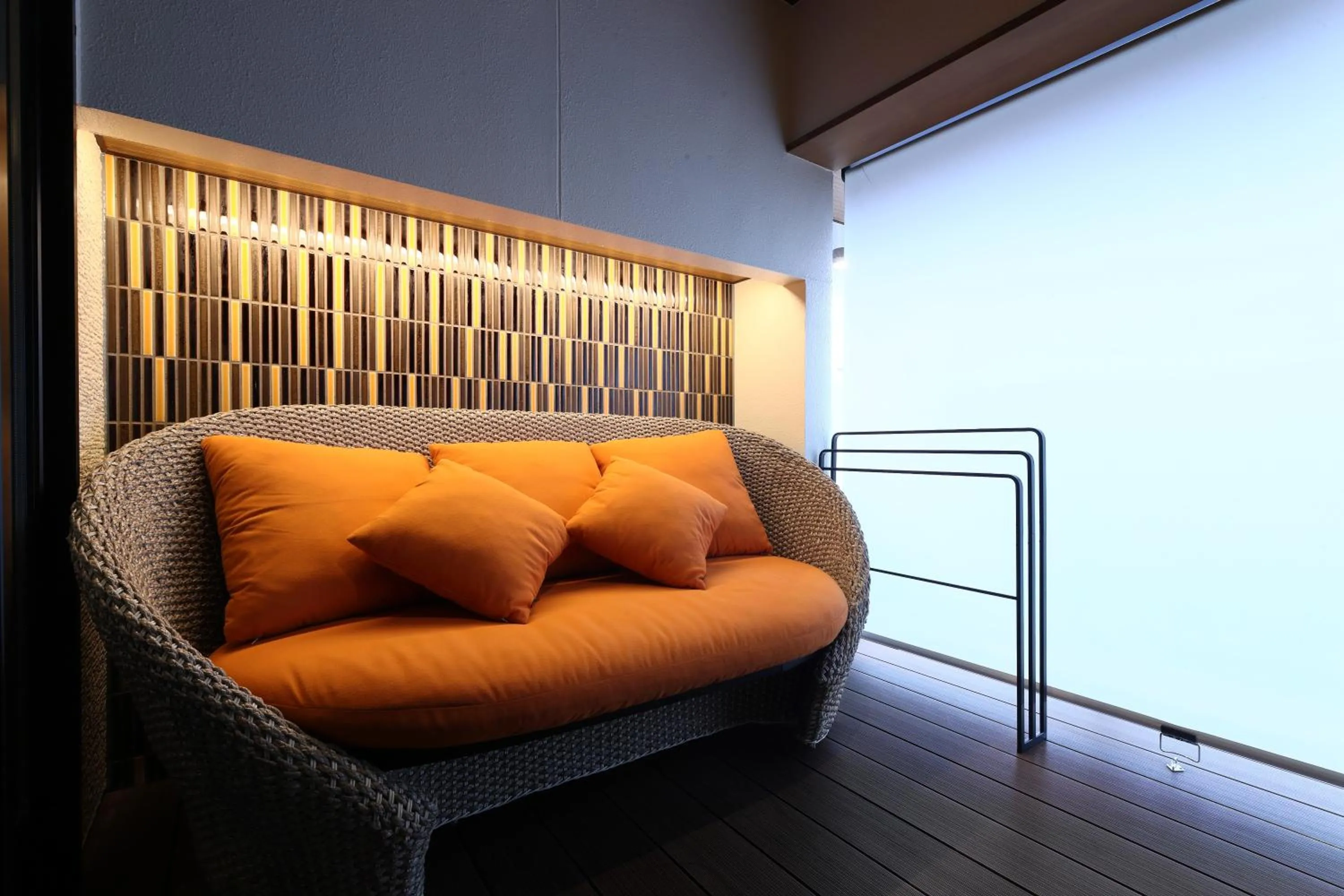 Balcony/Terrace in Yorokobinoyado Takamatsu