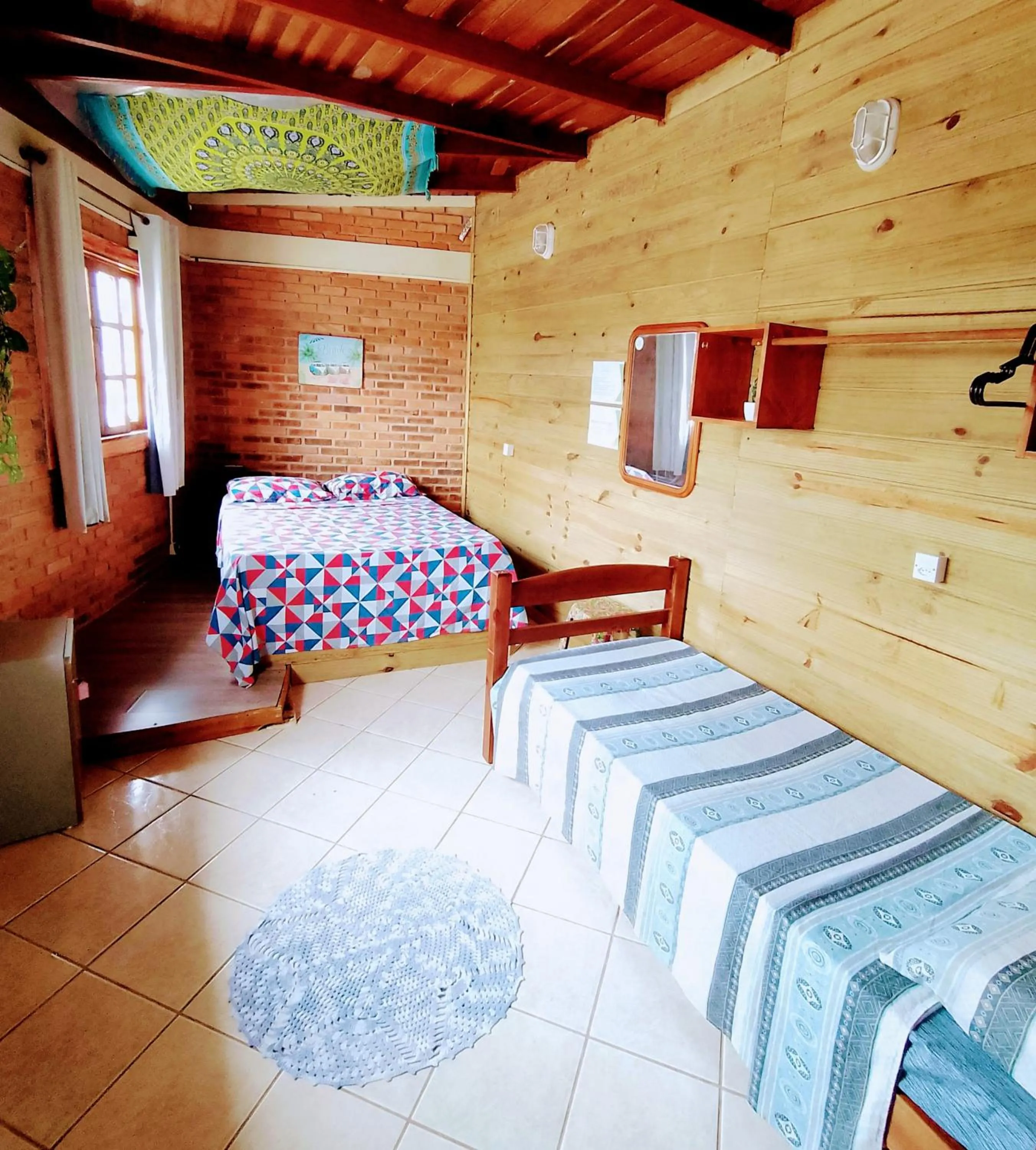 Bed in Hostel Aroeira do campo