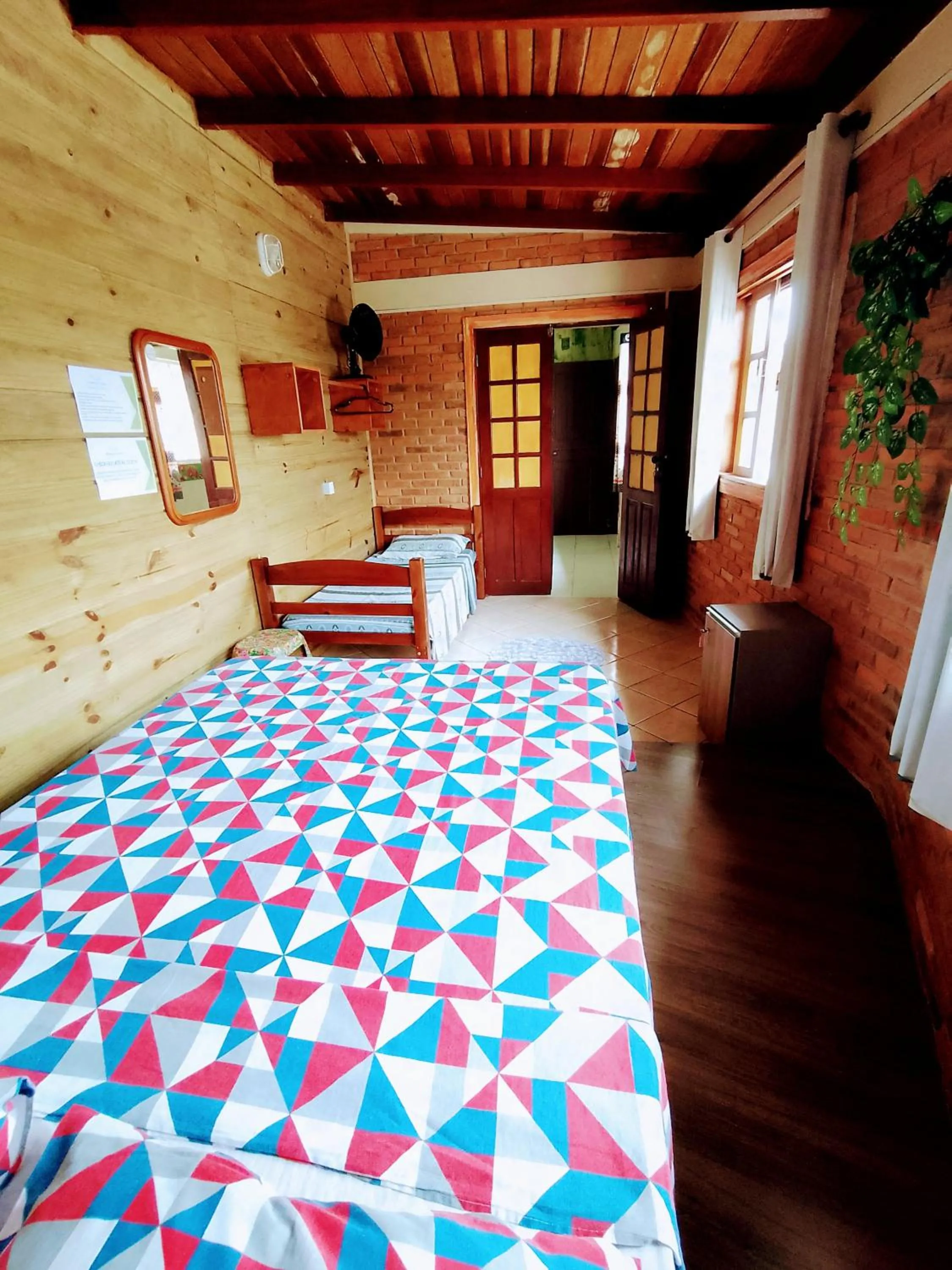 Bed in Hostel Aroeira do campo