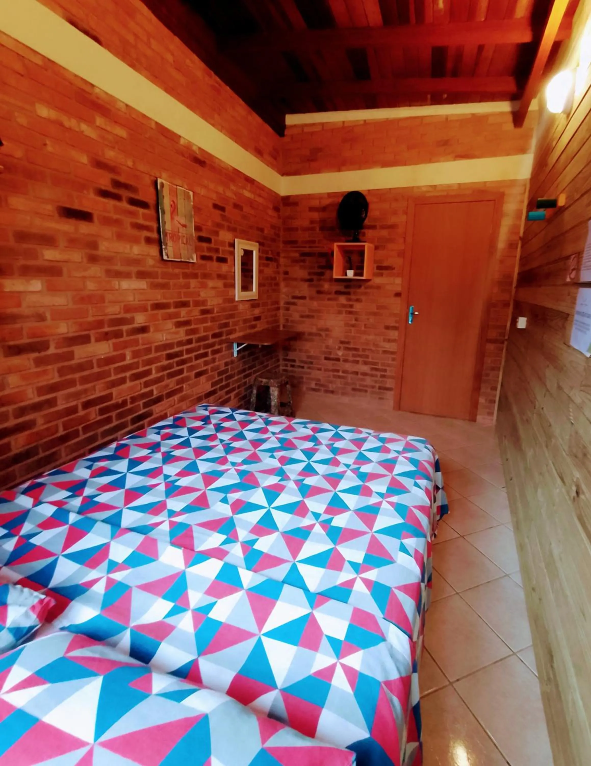 Bed in Hostel Aroeira do campo