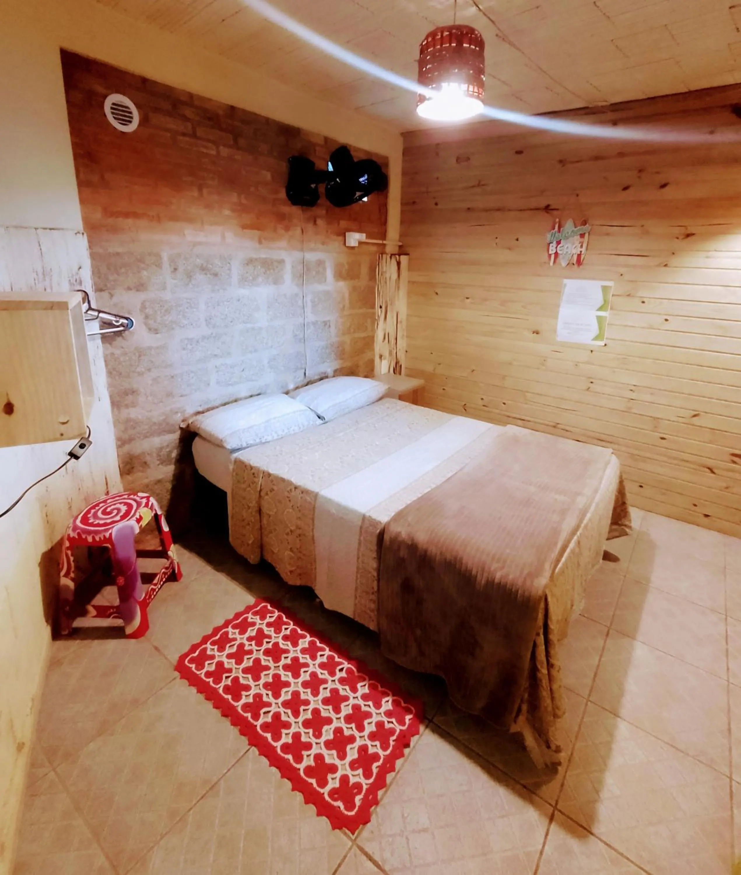 Bed in Hostel Aroeira do campo