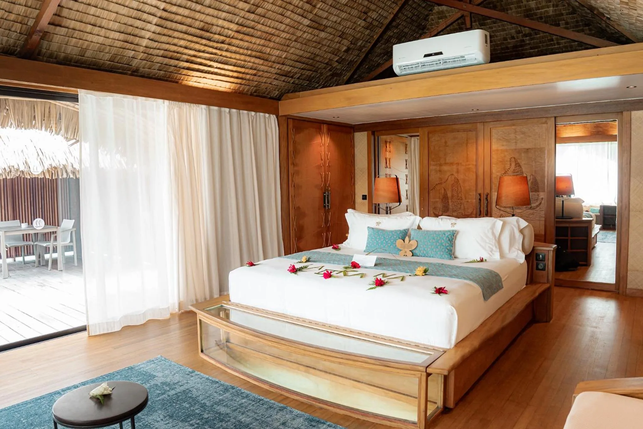 Bed in Le Taha'a by Pearl Resorts