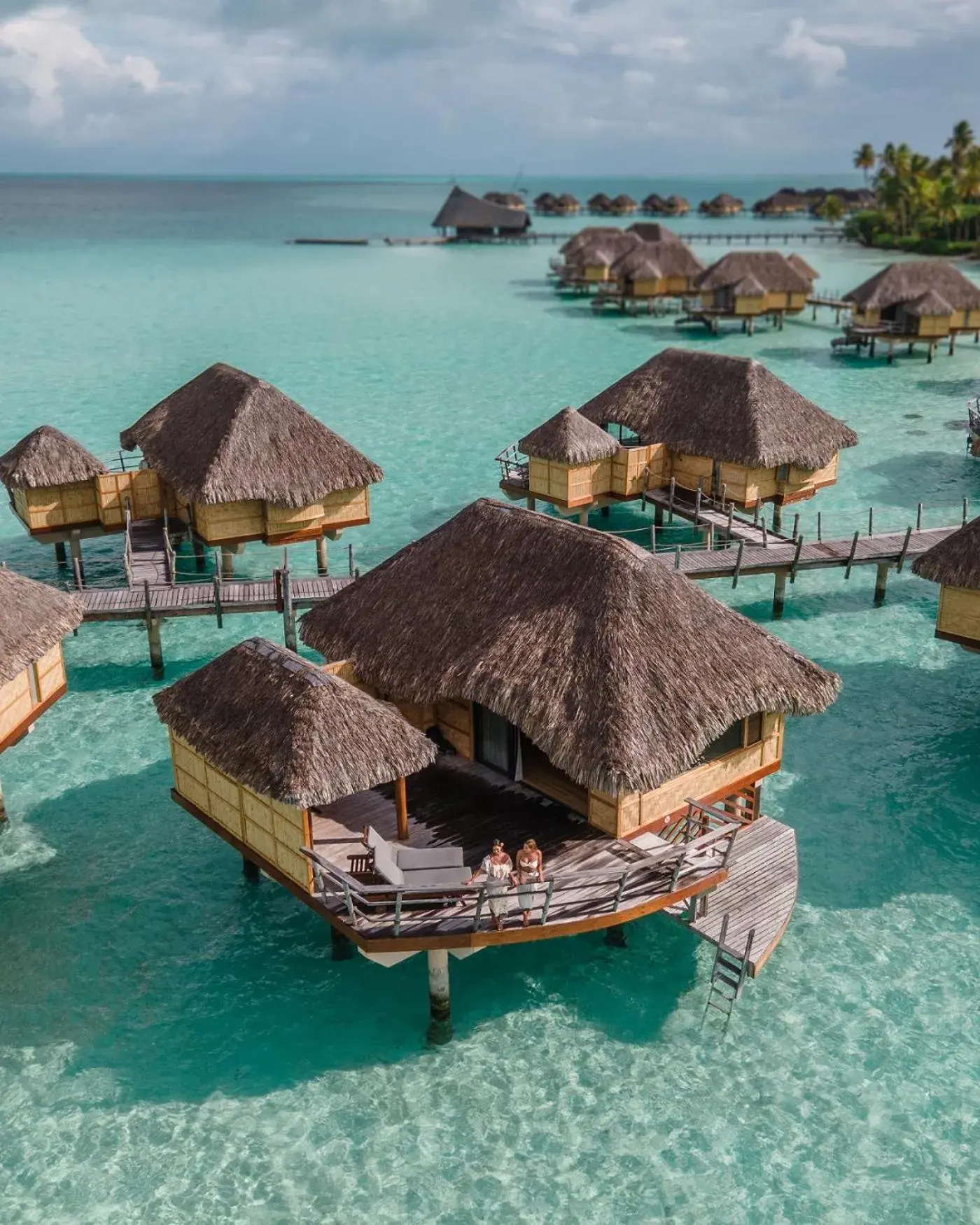 Overwater Suite with view on Bora Bora in Le Taha'a by Pearl Resorts Overwater Suite with view on Bora Bora in Le Taha'a by Pearl Resorts