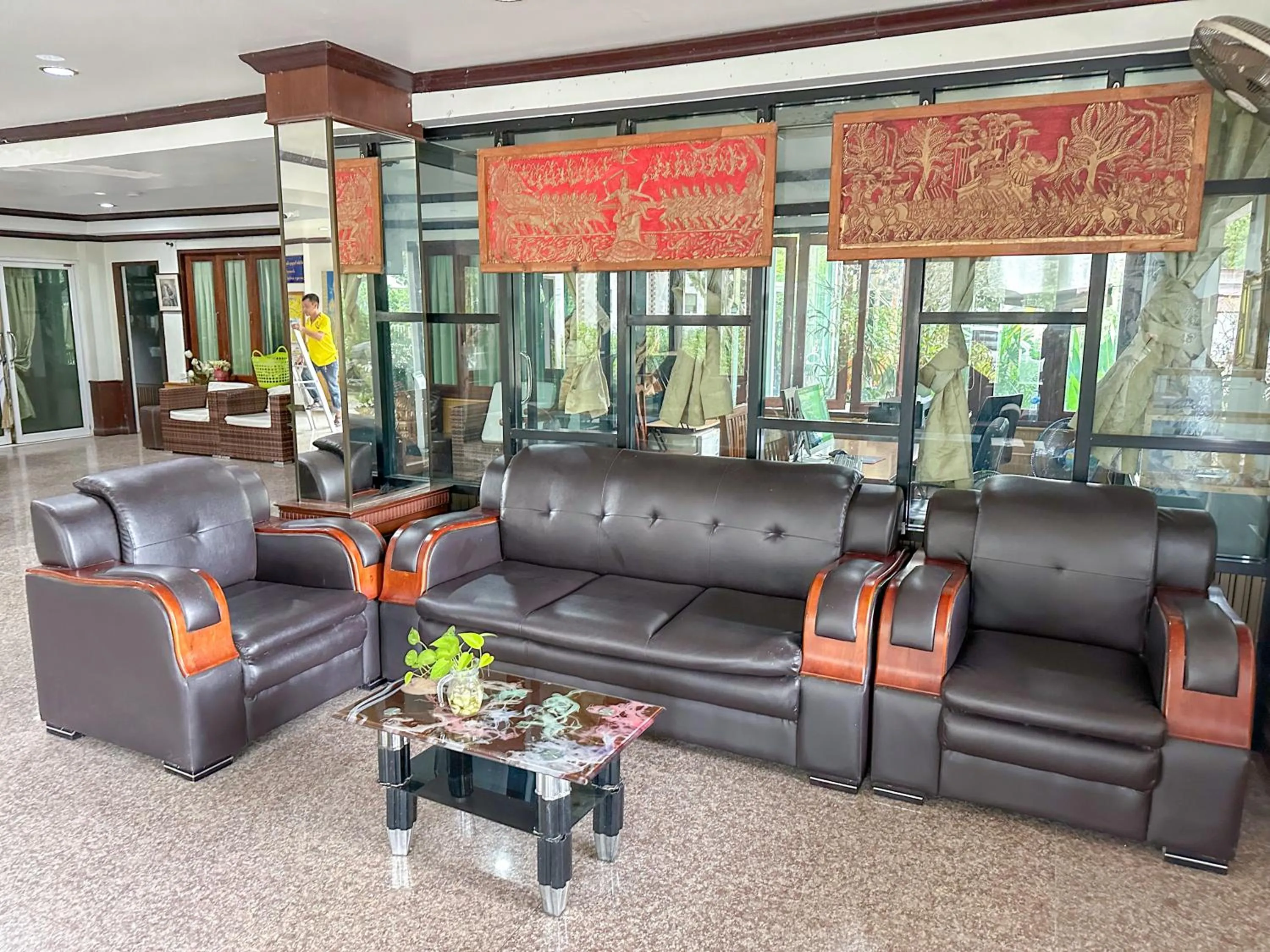 Seating area in Baiboon Grand Hotel