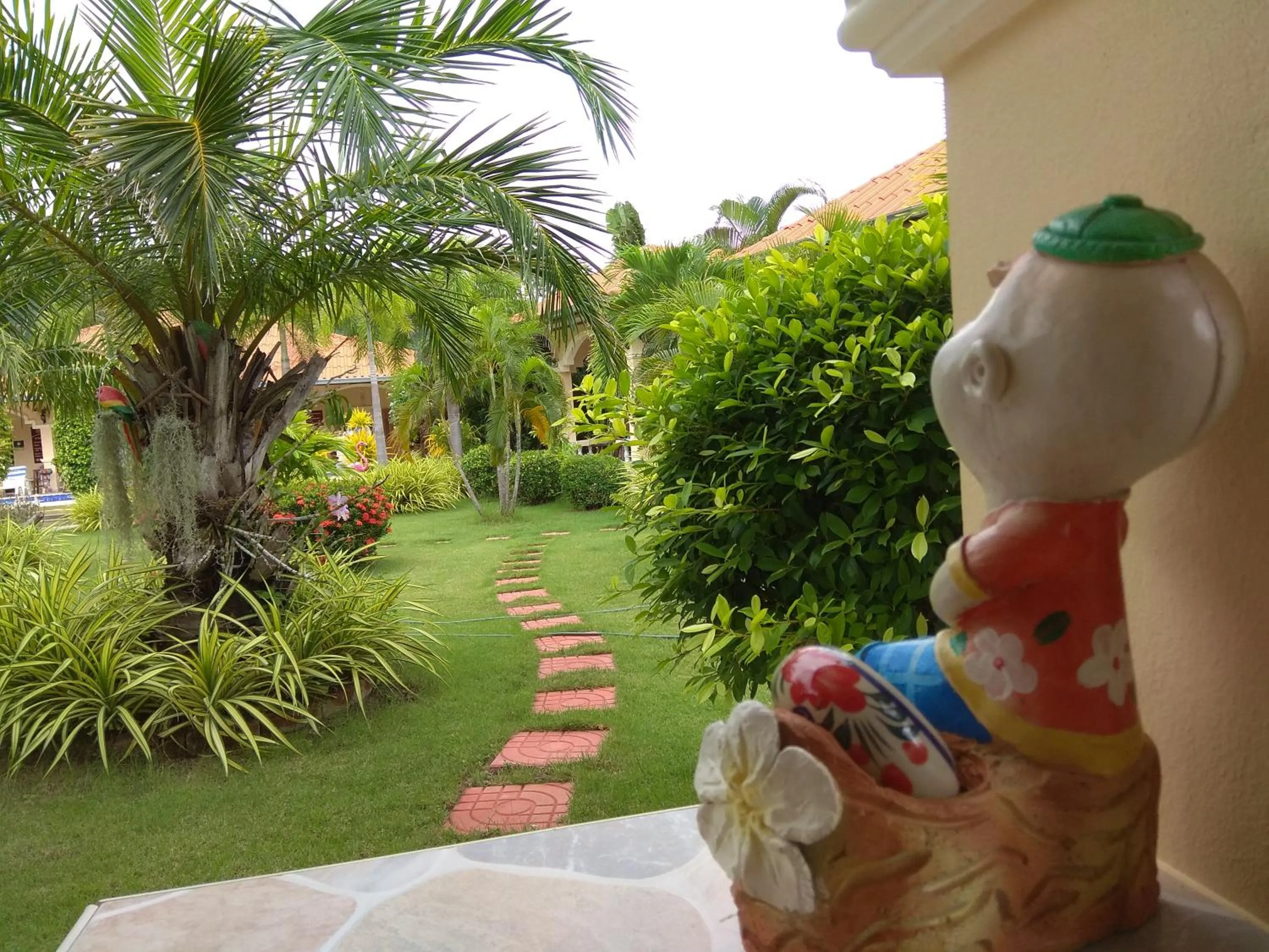 Garden view in Stella Resort