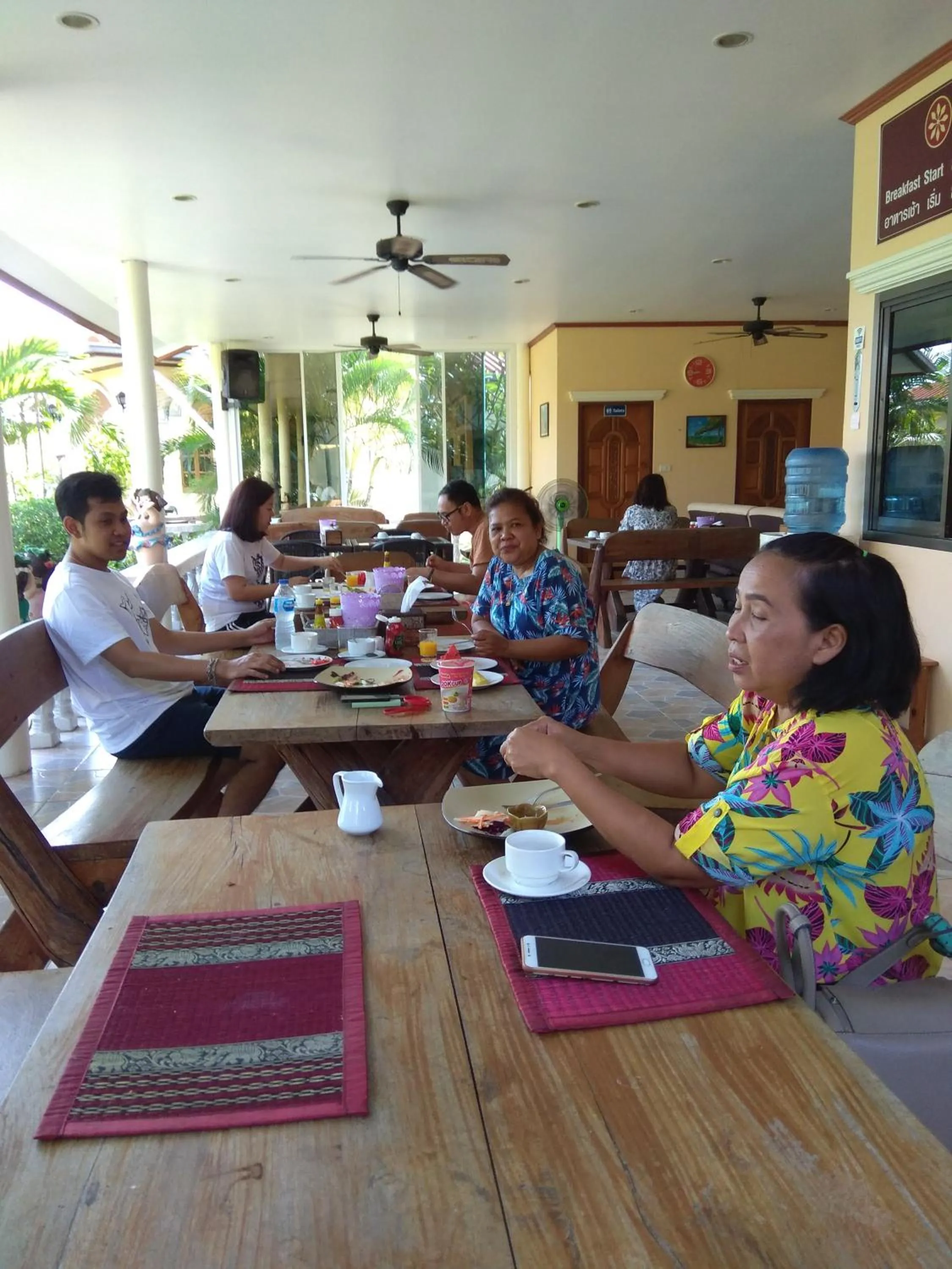 group of guests in Stella Resort