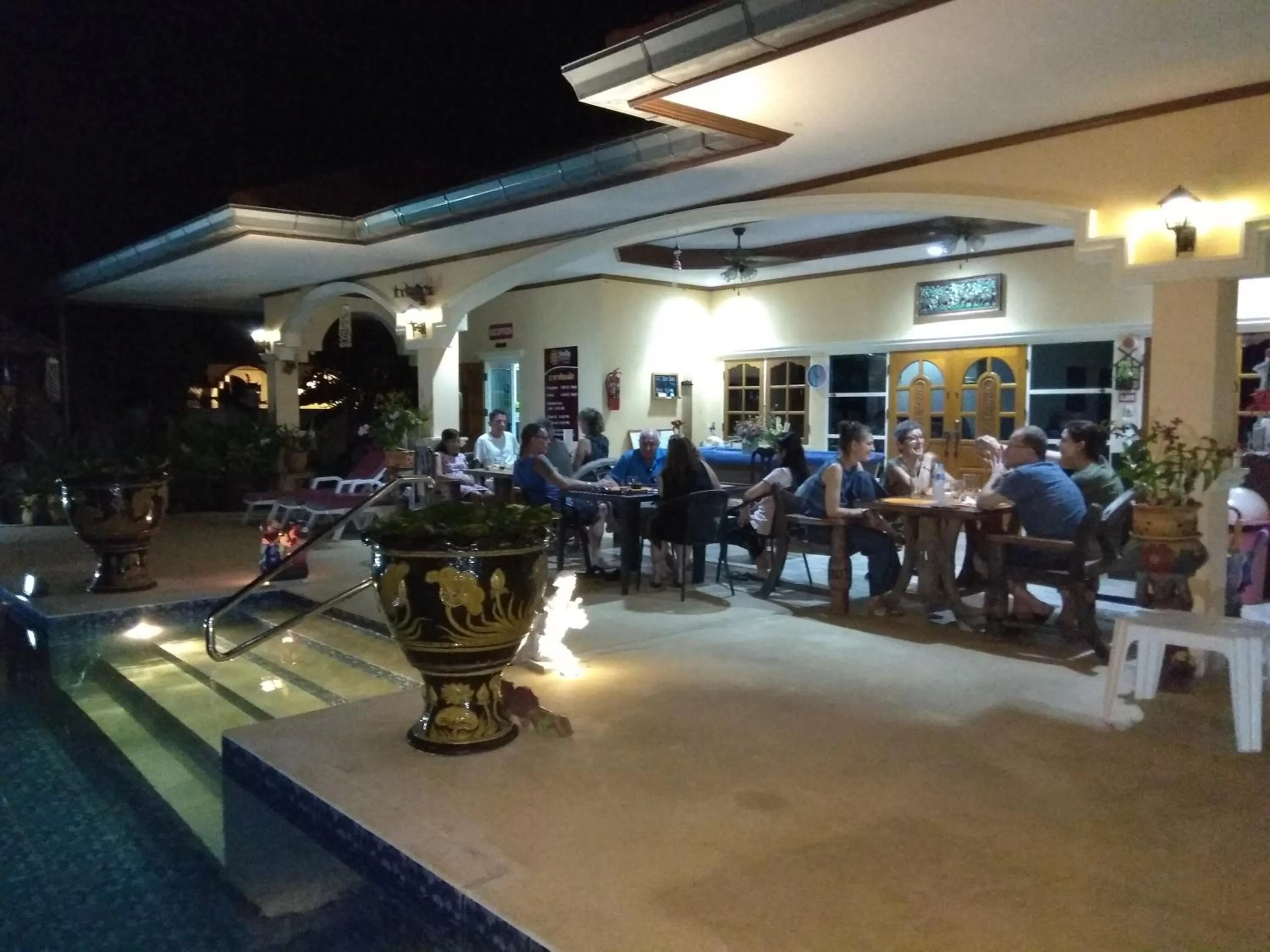 Patio in Stella Resort