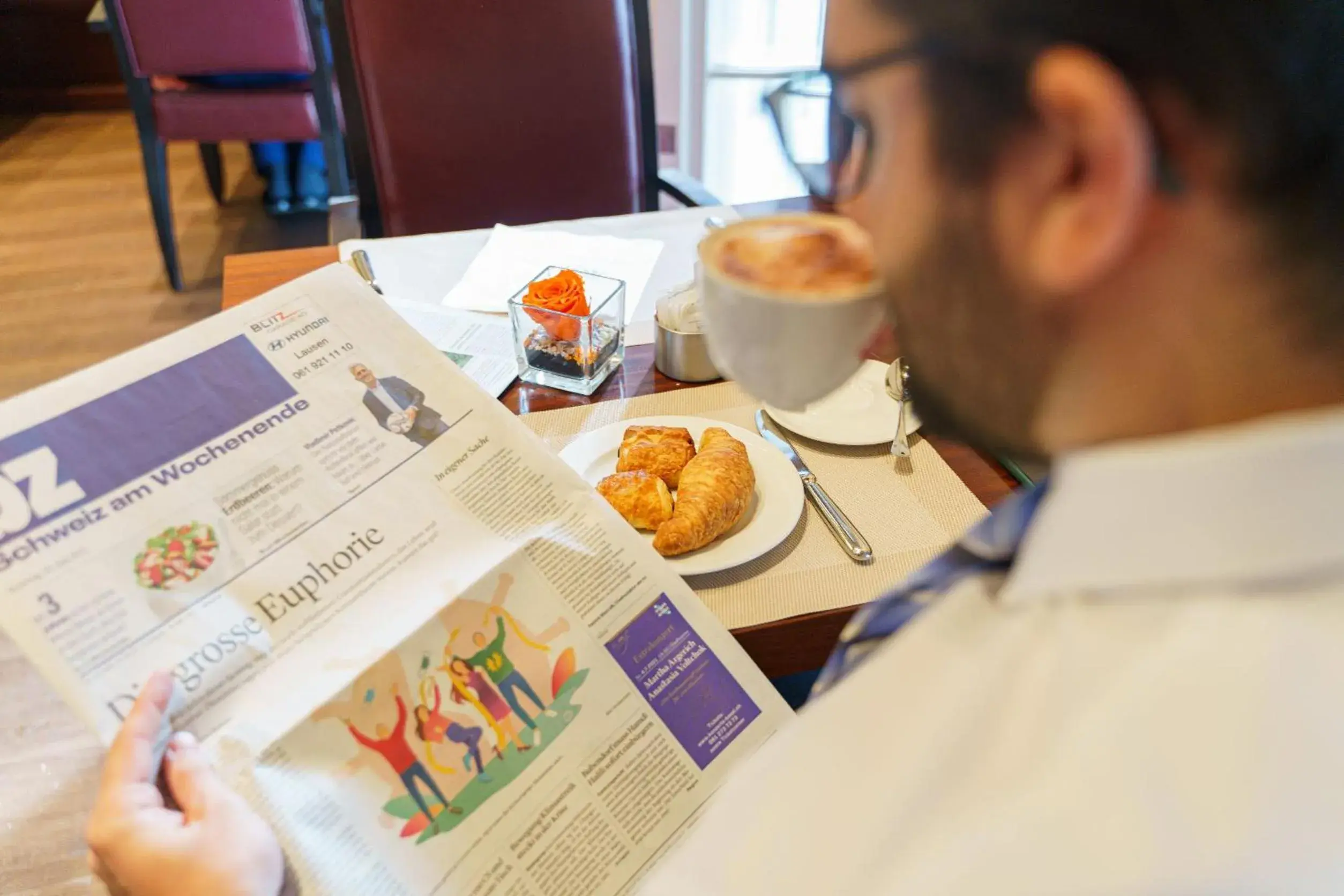 Restaurant/places to eat in Hotel Euler Basel Restaurant/places to eat in Hotel Euler Basel