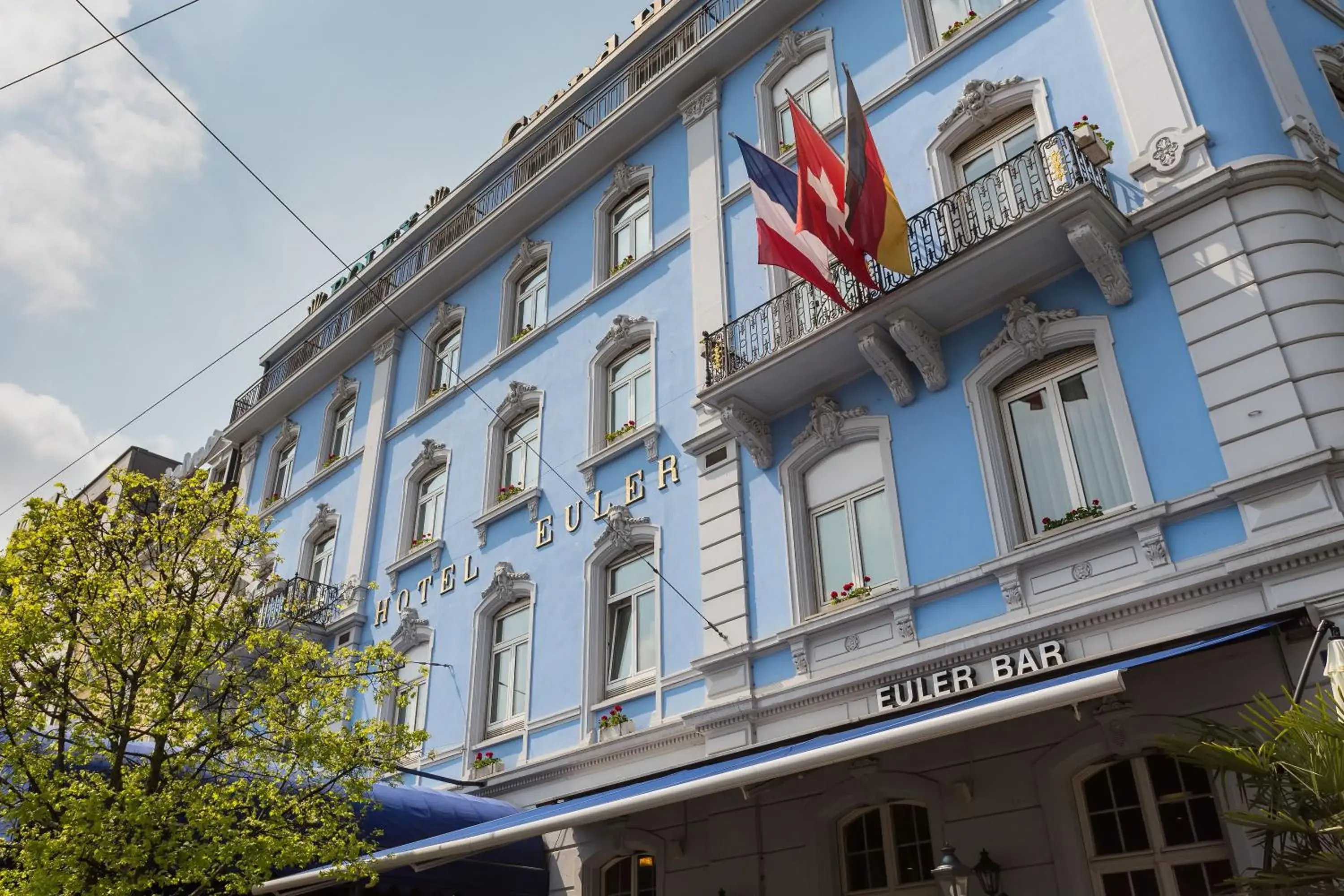 Property building in Hotel Euler Basel Property building in Hotel Euler Basel