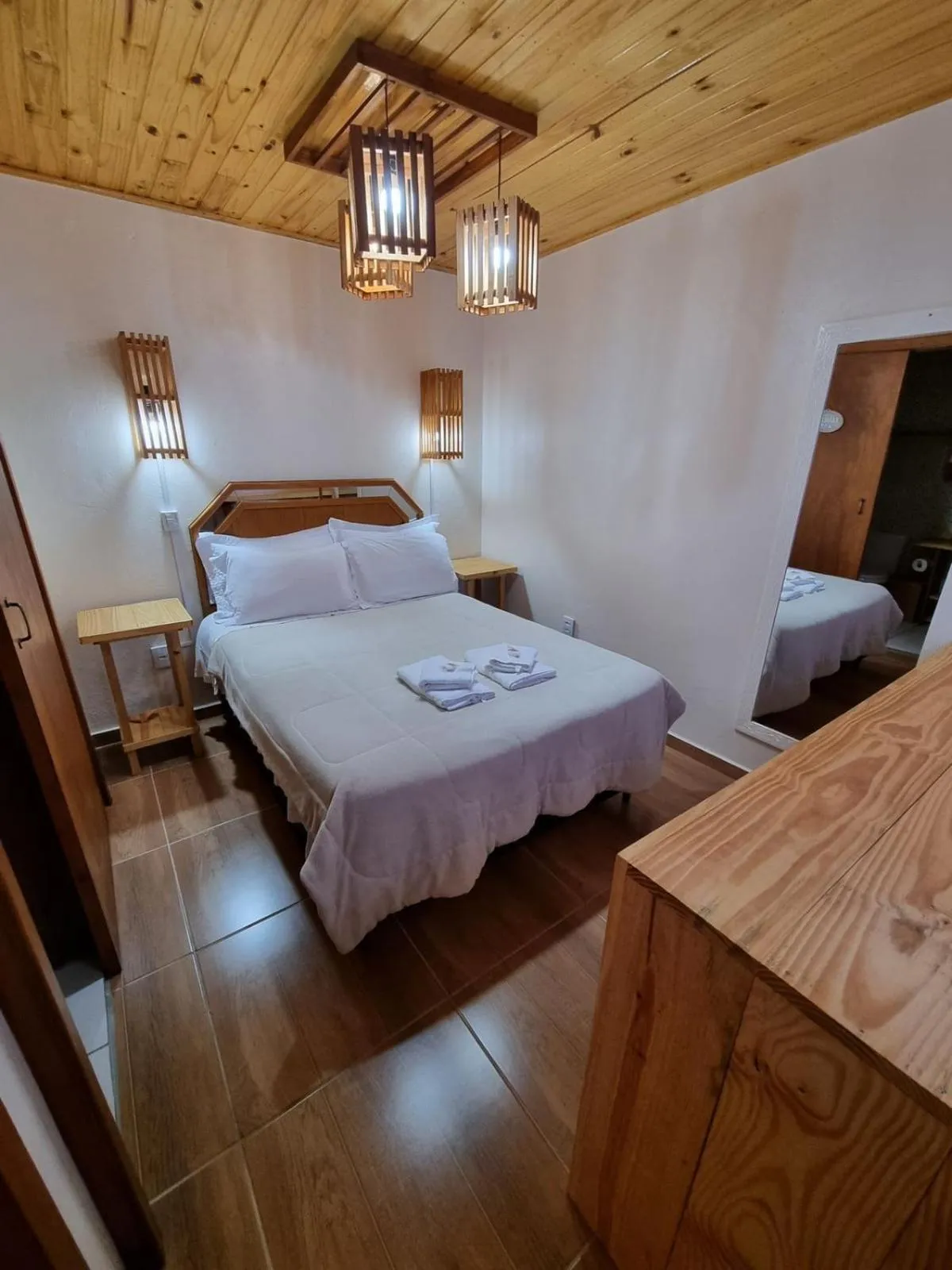 Bed in Pousada Alternativa KeKe