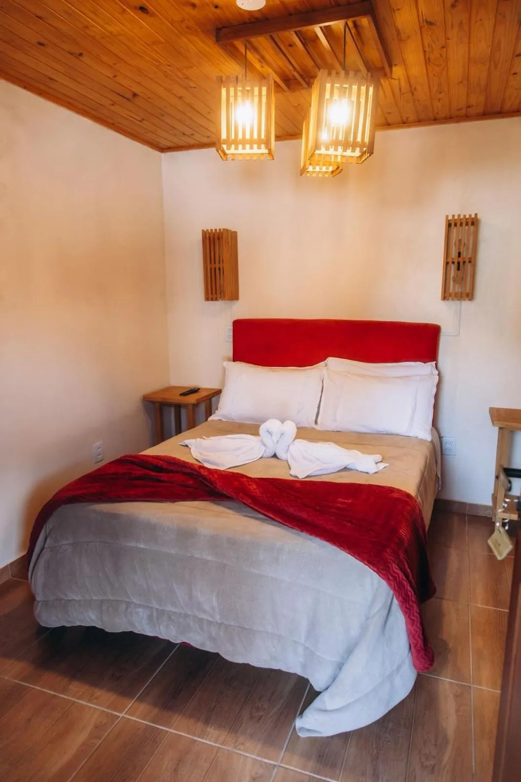 Bed in Pousada Alternativa KeKe