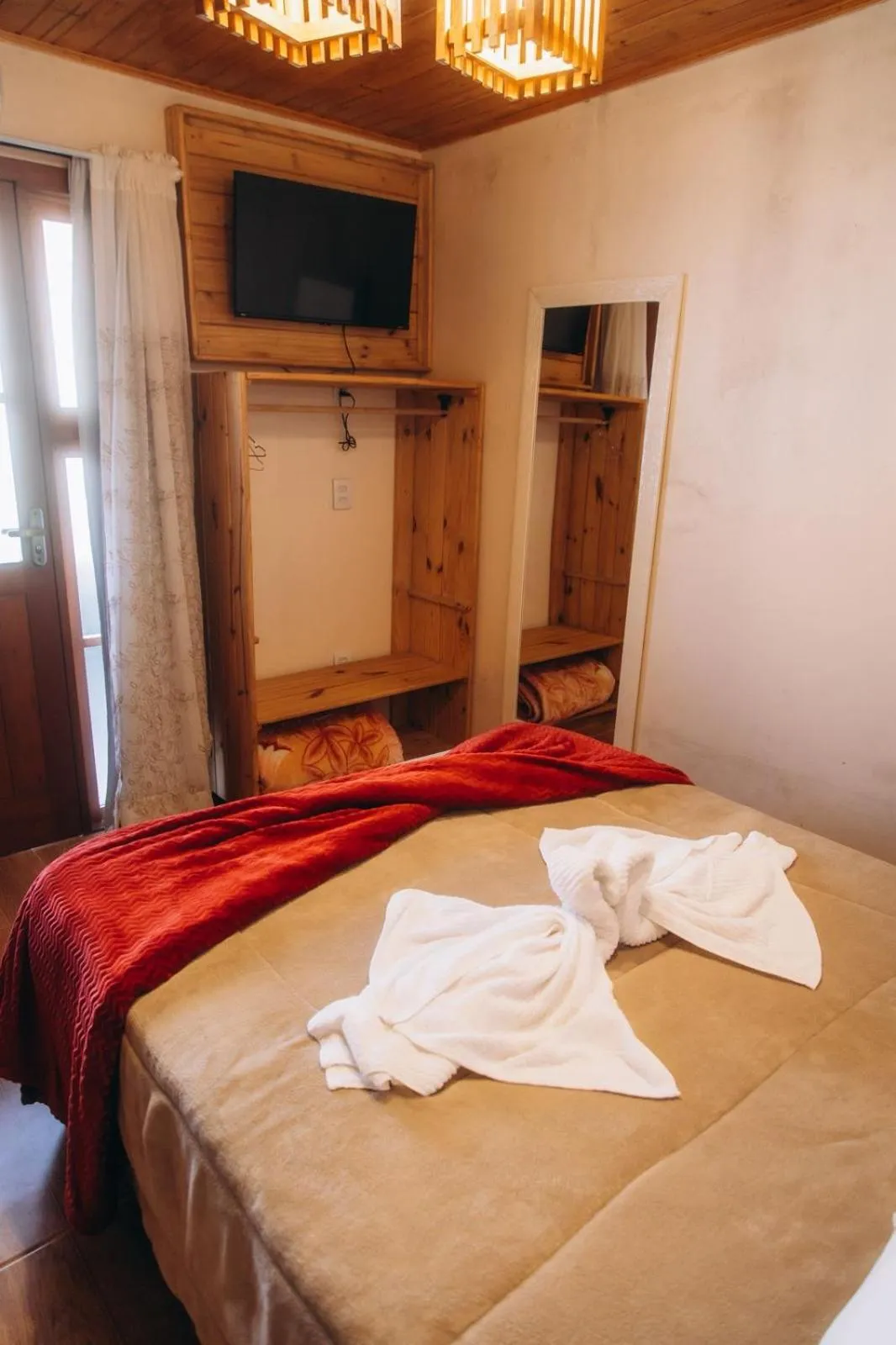 Bed in Pousada Alternativa KeKe