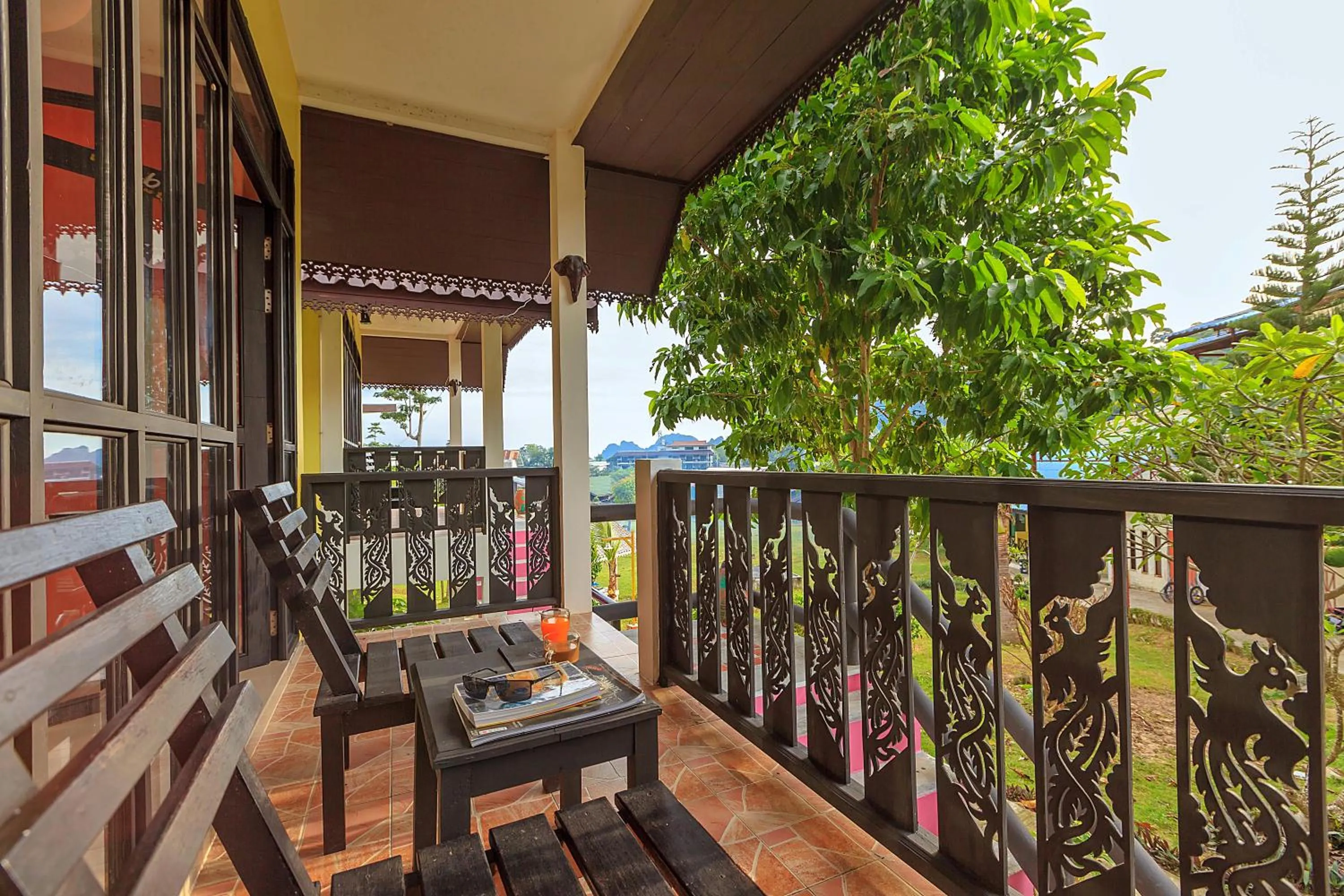 Balcony/Terrace in Phi Phi Chang Grand Resort