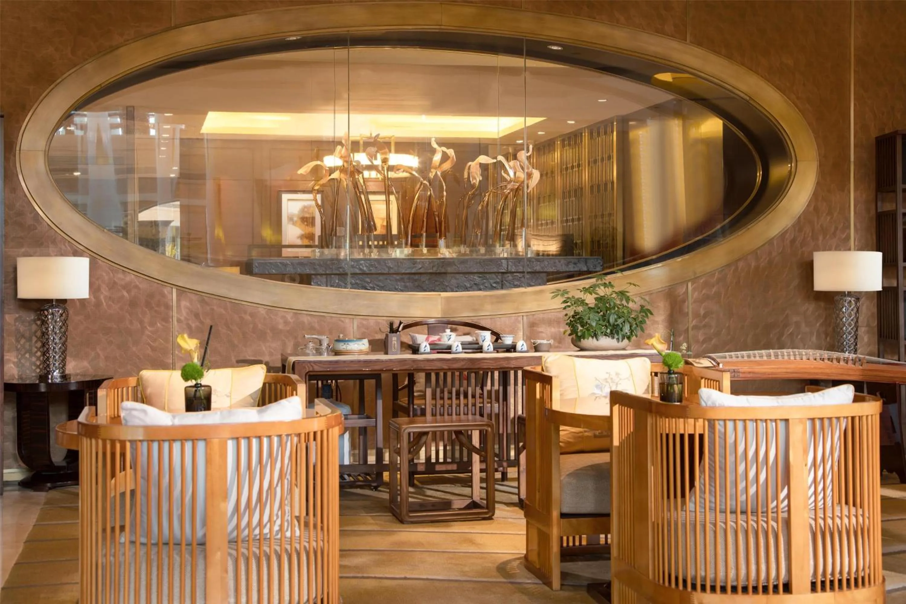 Lobby or reception in Kempinski Hotel Taiyuan