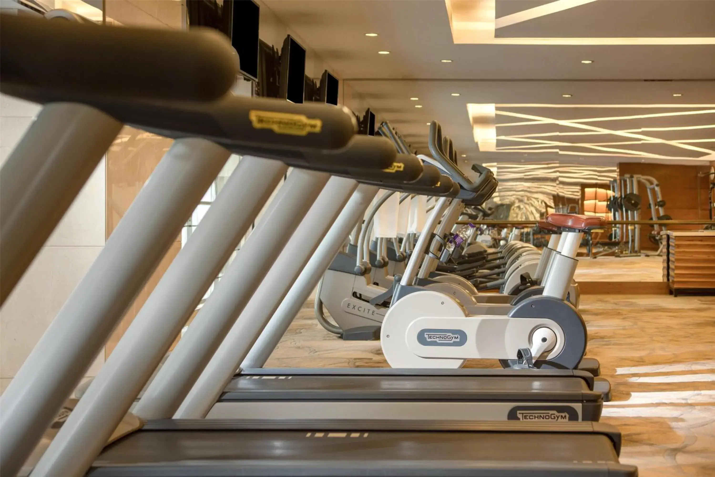 Fitness centre/facilities in Kempinski Hotel Taiyuan Fitness centre/facilities in Kempinski Hotel Taiyuan
