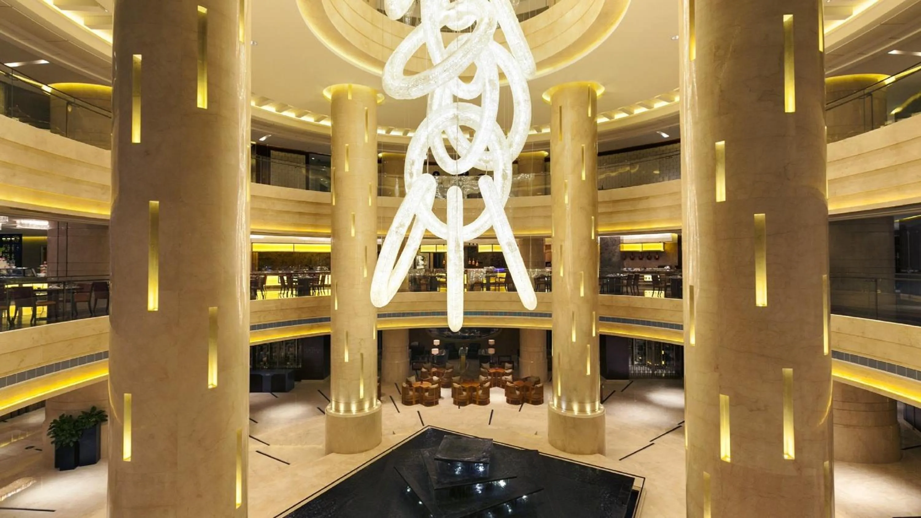 Lobby or reception in Kempinski Hotel Taiyuan