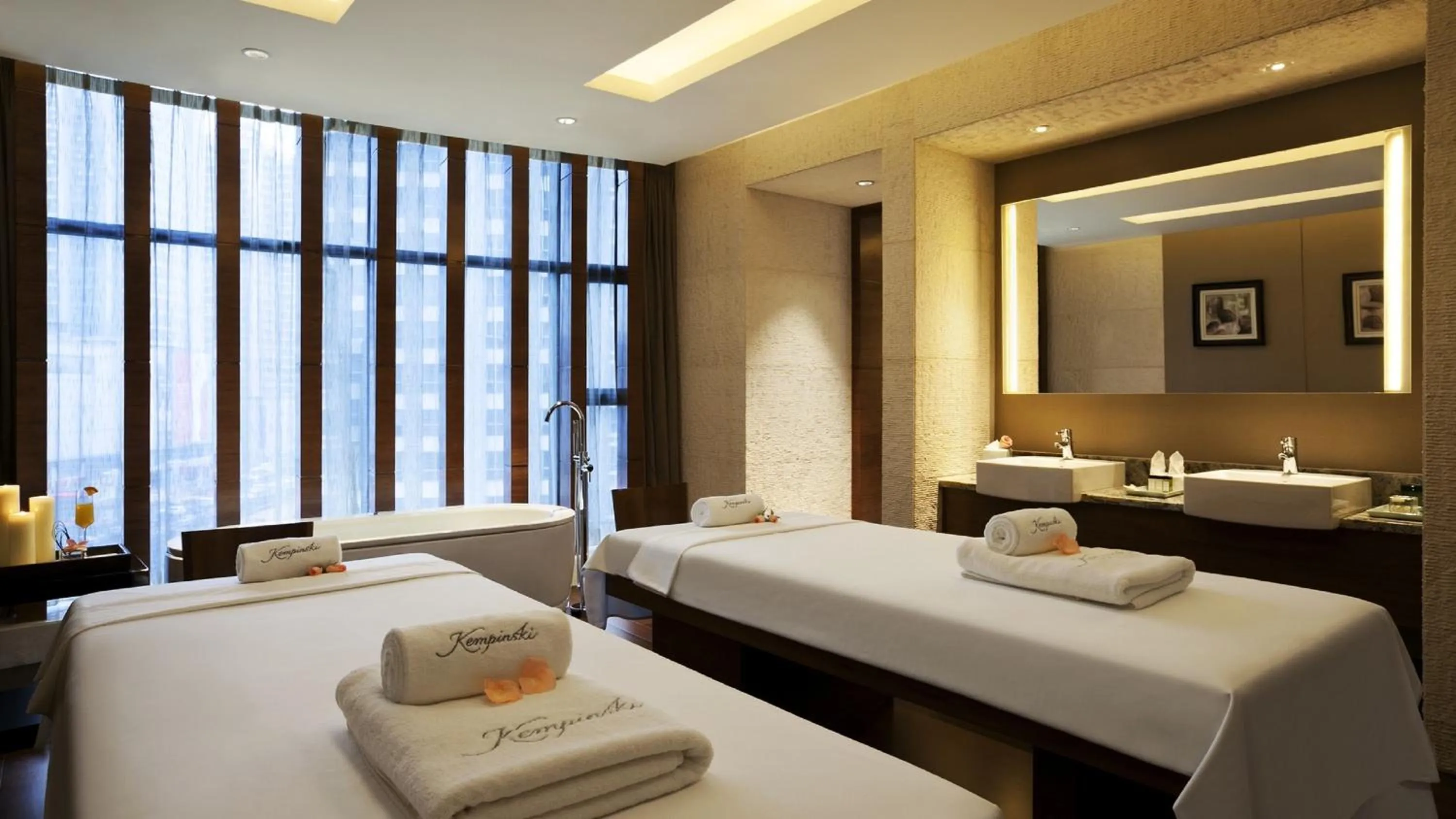 Spa and wellness centre/facilities, Bed in Kempinski Hotel Taiyuan