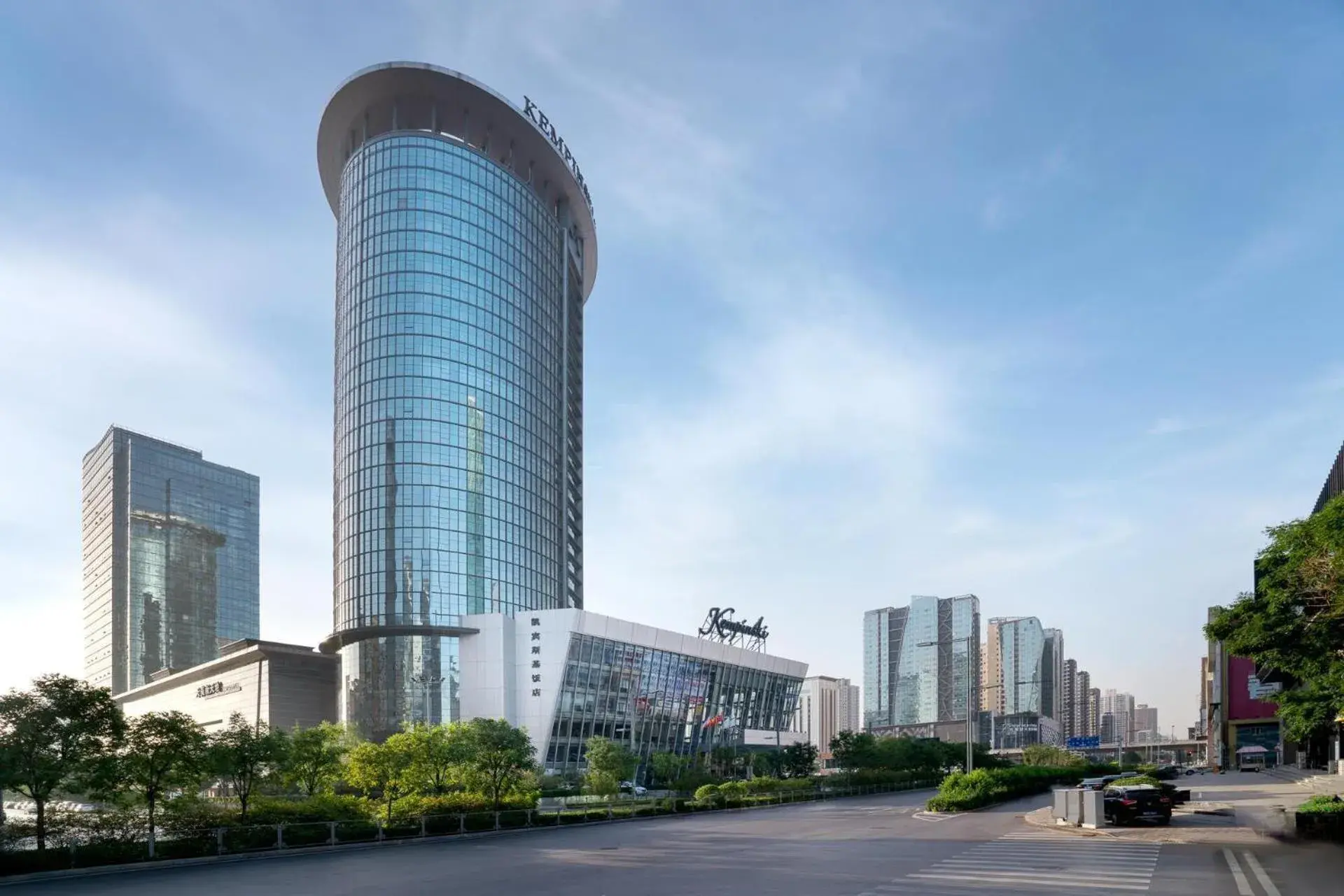 Property building in Kempinski Hotel Taiyuan Property building in Kempinski Hotel Taiyuan