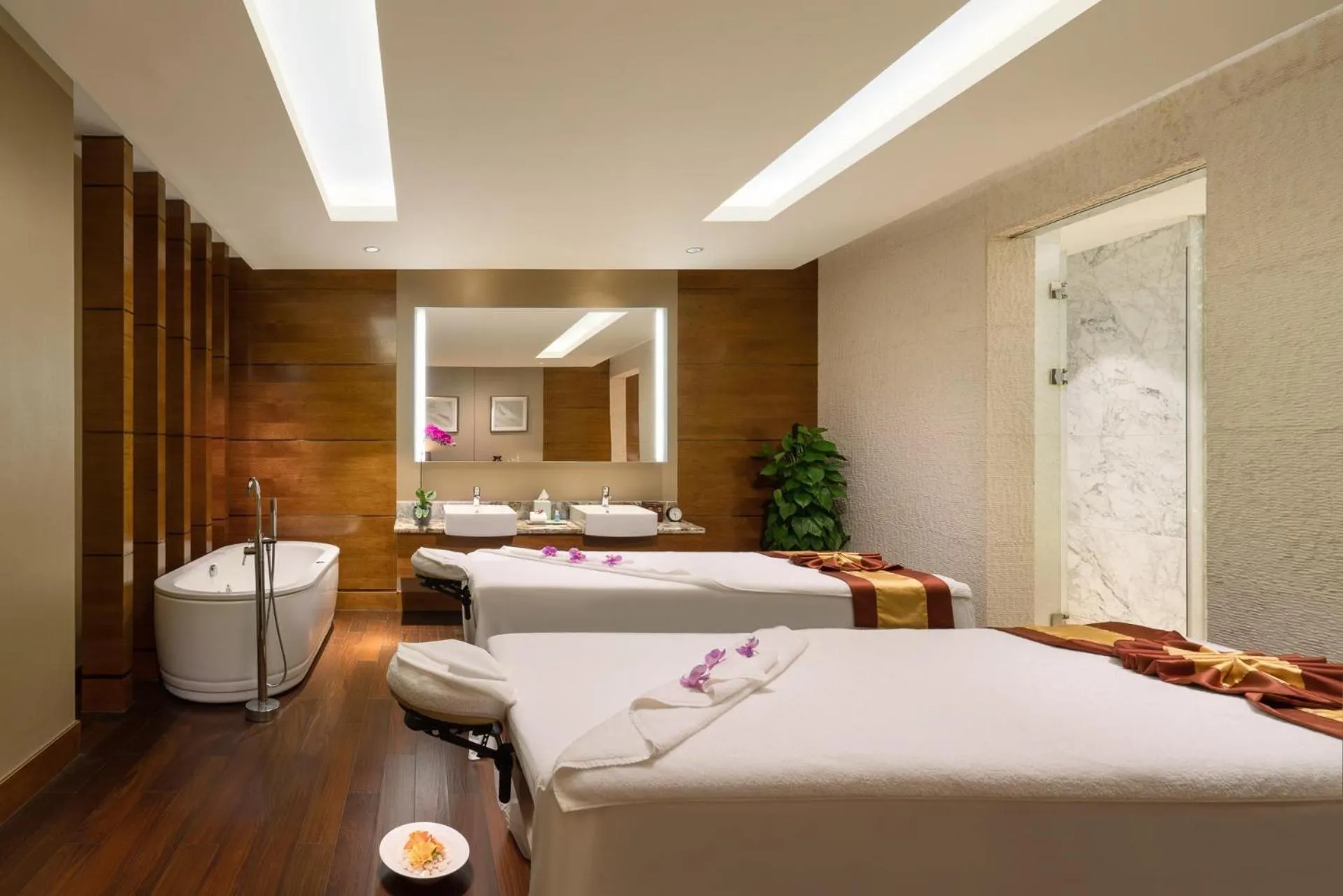 Spa and wellness centre/facilities, Bed in Kempinski Hotel Taiyuan