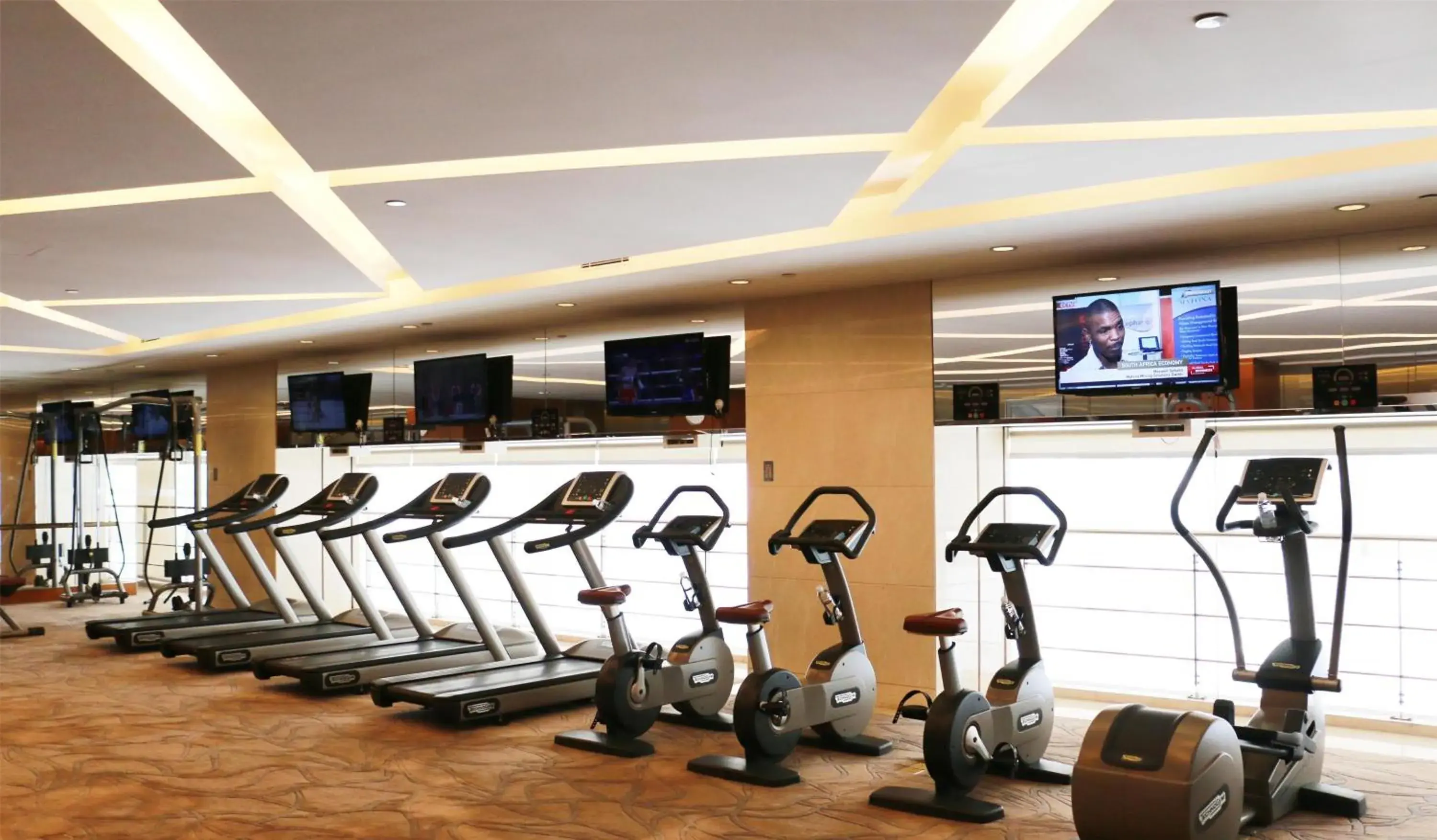 Fitness centre/facilities in Kempinski Hotel Taiyuan Fitness centre/facilities in Kempinski Hotel Taiyuan