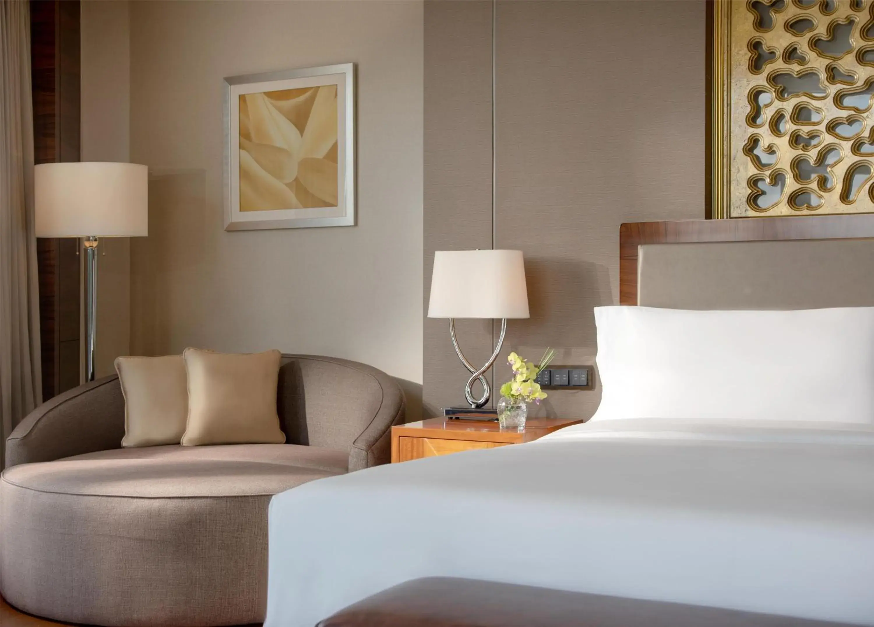 Bedroom, Bed in Kempinski Hotel Taiyuan Bedroom, Bed in Kempinski Hotel Taiyuan