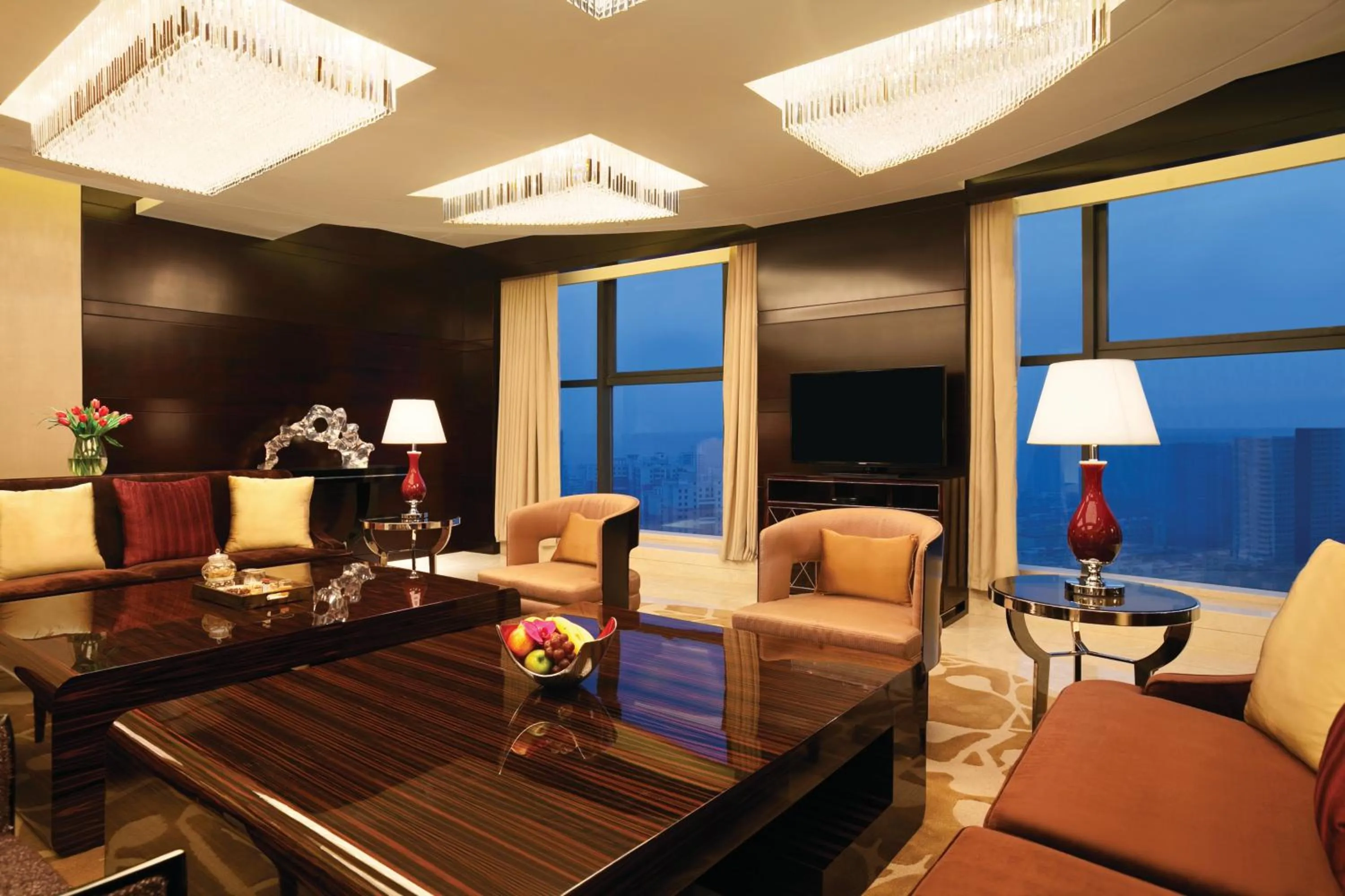 Living room in Kempinski Hotel Taiyuan