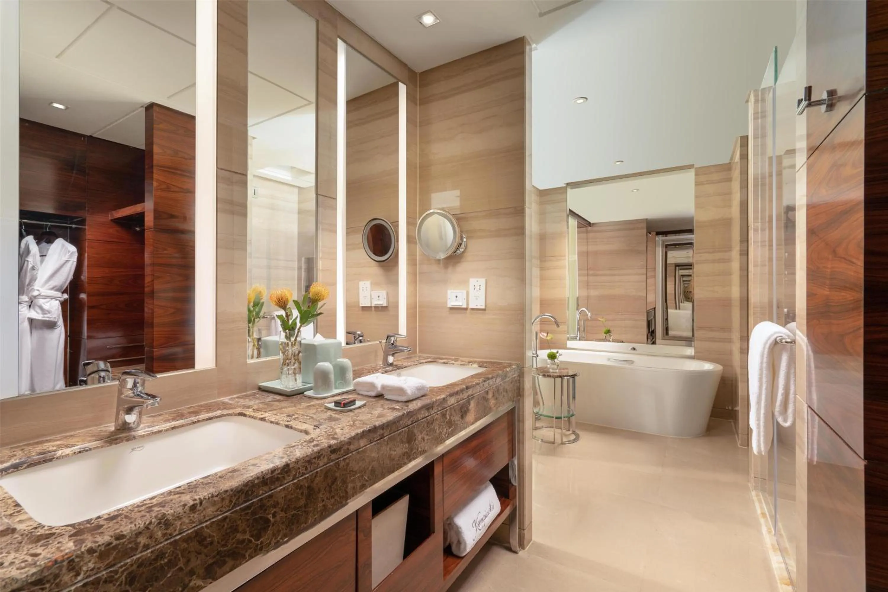 Bathroom in Kempinski Hotel Taiyuan