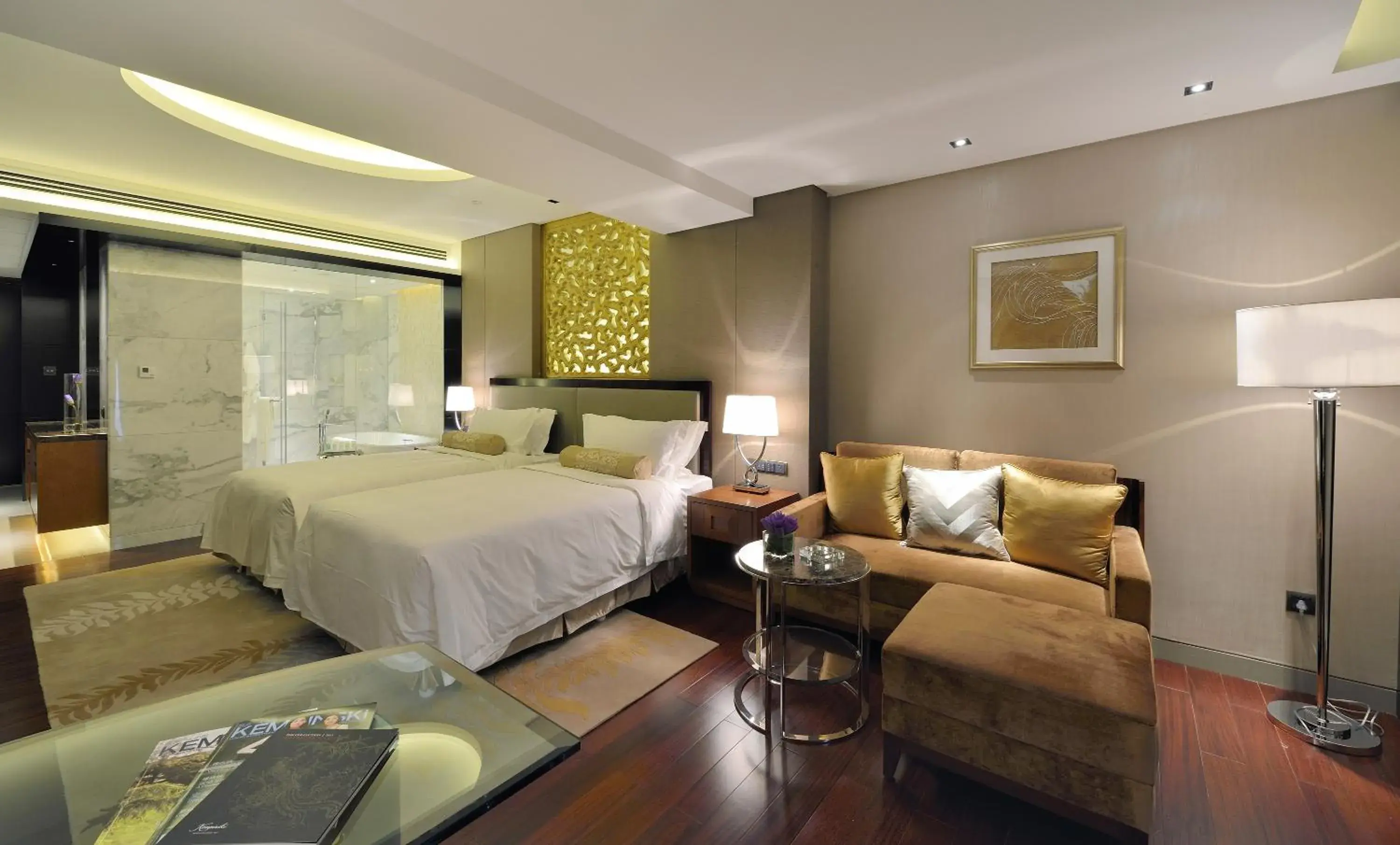 Executive Twin Room in Kempinski Hotel Taiyuan Executive Twin Room in Kempinski Hotel Taiyuan