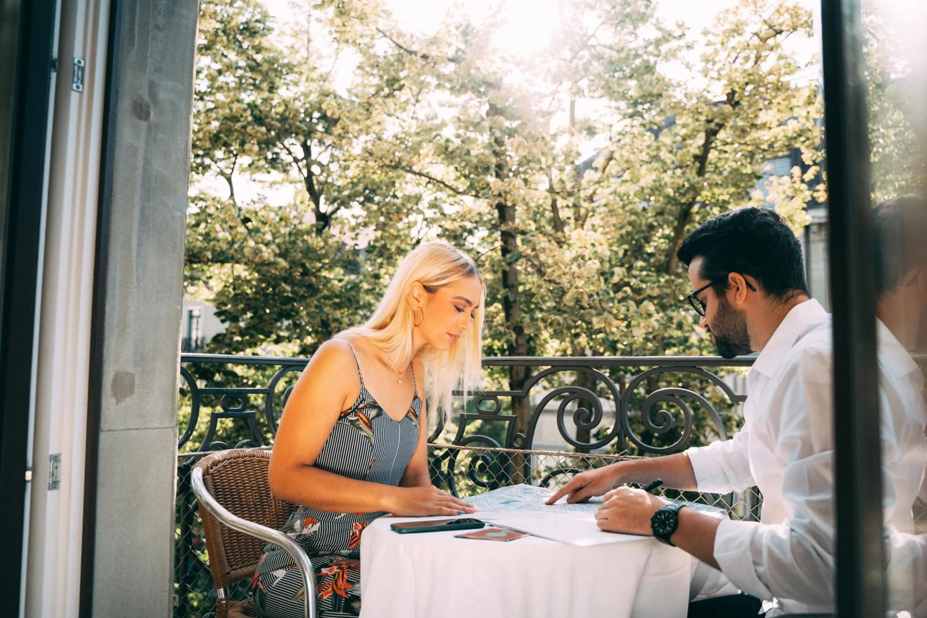 Balcony/Terrace in Hotel St.Gotthard