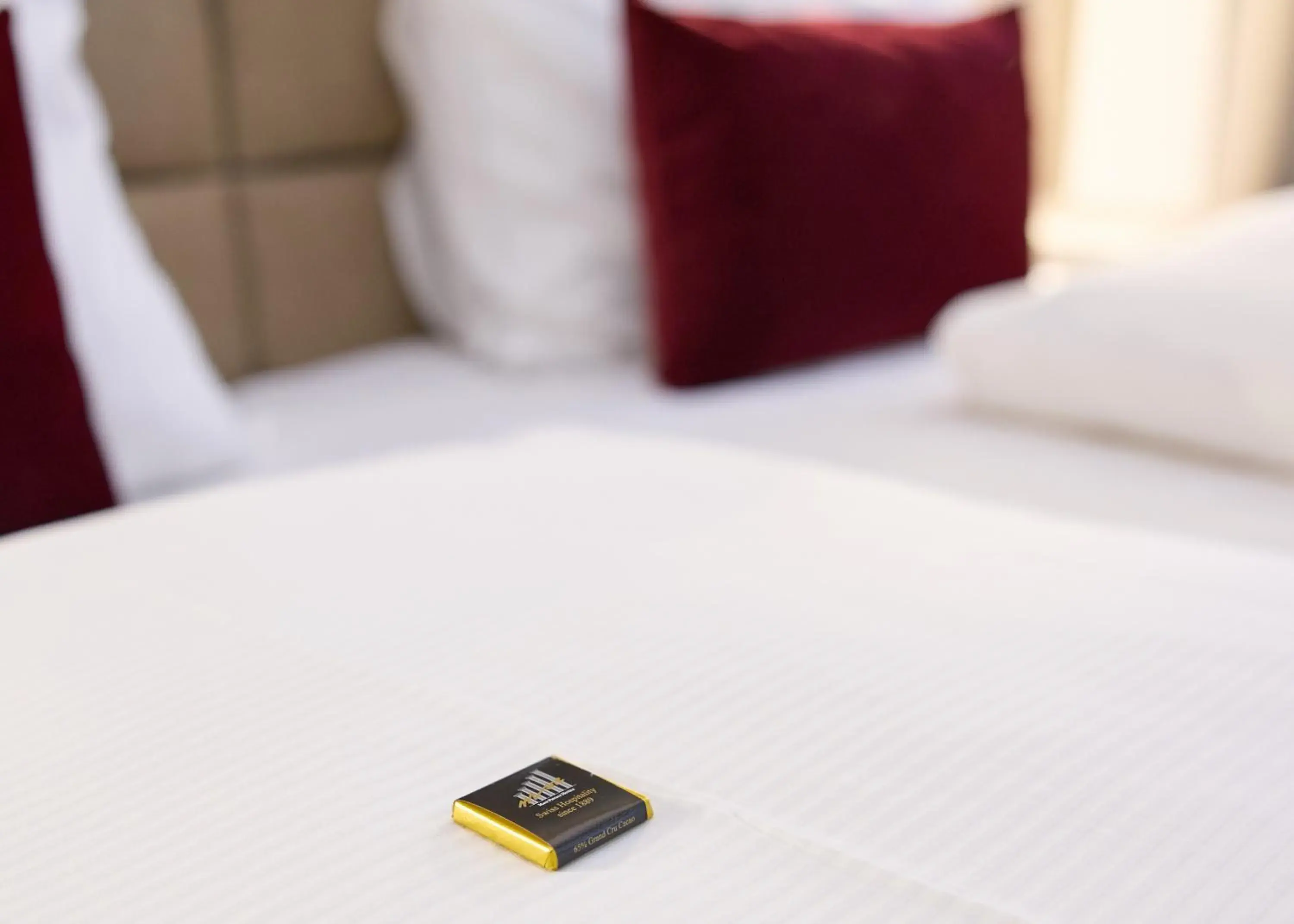 Bed in Hotel St.Gotthard Bed in Hotel St.Gotthard