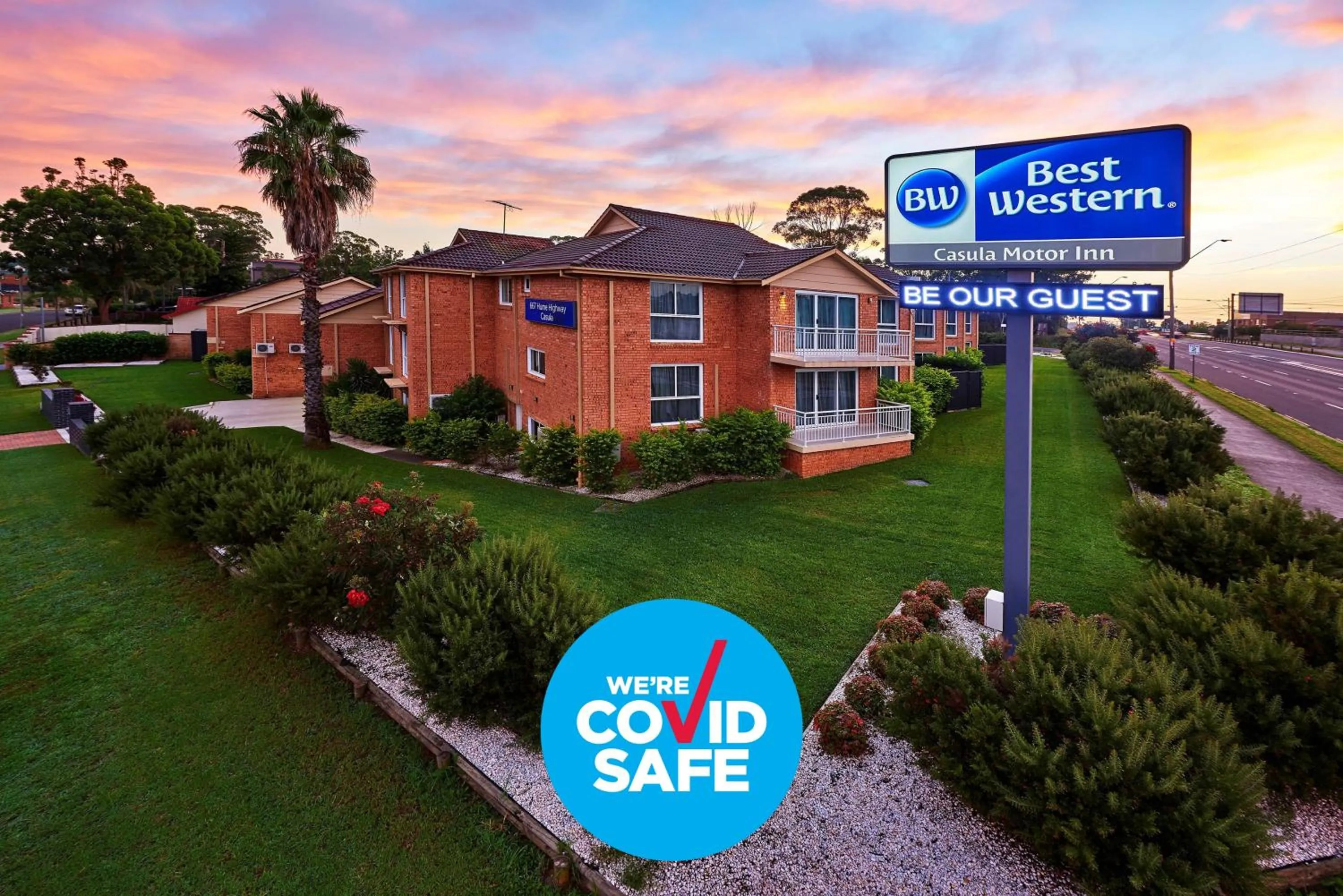 Property logo or sign in Best Western Casula Motor Inn
