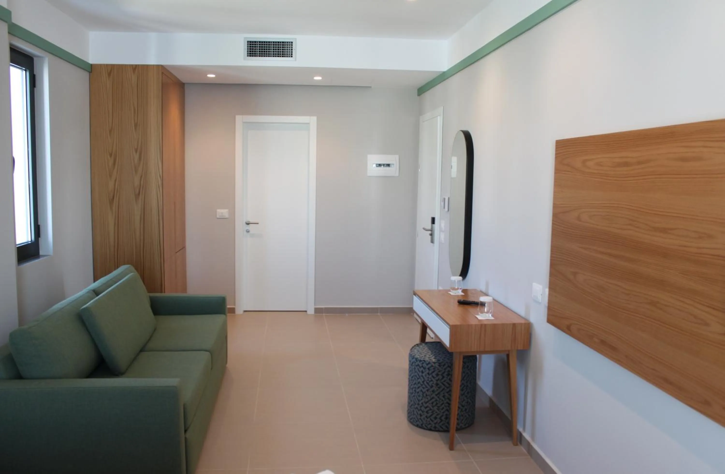 Seating area in Hotel Olive Ksamil